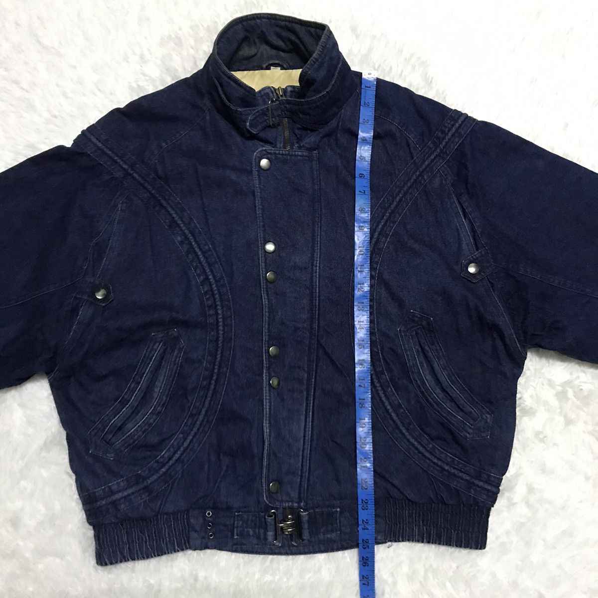 Japanese Brand Denim Jacket Bombardier of Boeing B-29 Ran Over Japan 1945 Size US M / EU 48-50 / 2 - 23 Thumbnail