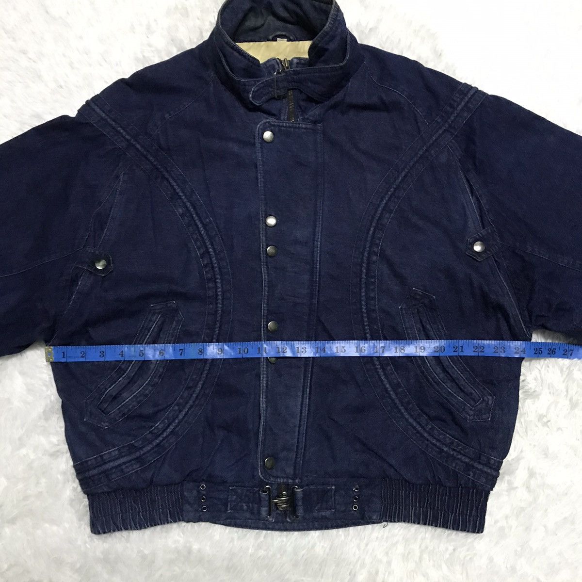 Japanese Brand Denim Jacket Bombardier of Boeing B-29 Ran Over Japan 1945 Size US M / EU 48-50 / 2 - 22 Thumbnail