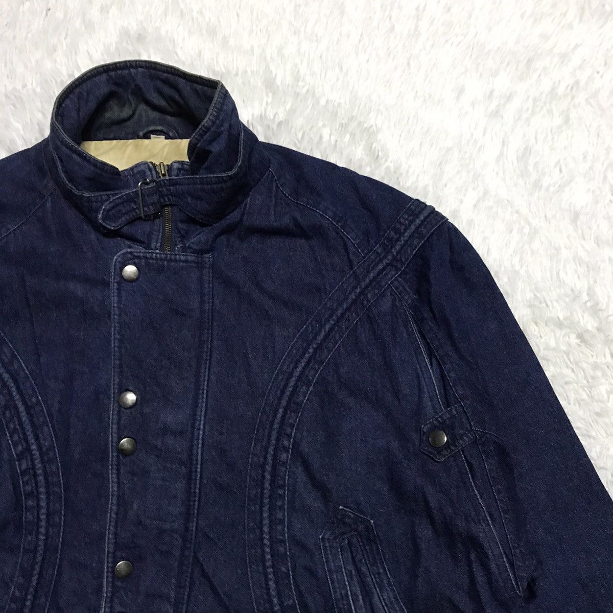 Japanese Brand Denim Jacket Bombardier of Boeing B-29 Ran Over Japan 1945 Size US M / EU 48-50 / 2 - 4 Thumbnail