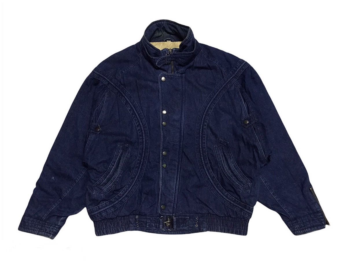 Japanese Brand Denim Jacket Bombardier of Boeing B-29 Ran Over Japan 1945 Size US M / EU 48-50 / 2 - 1 Thumbnail