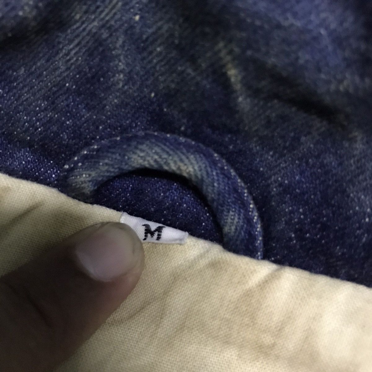 Japanese Brand Denim Jacket Bombardier of Boeing B-29 Ran Over Japan 1945 Size US M / EU 48-50 / 2 - 14 Thumbnail
