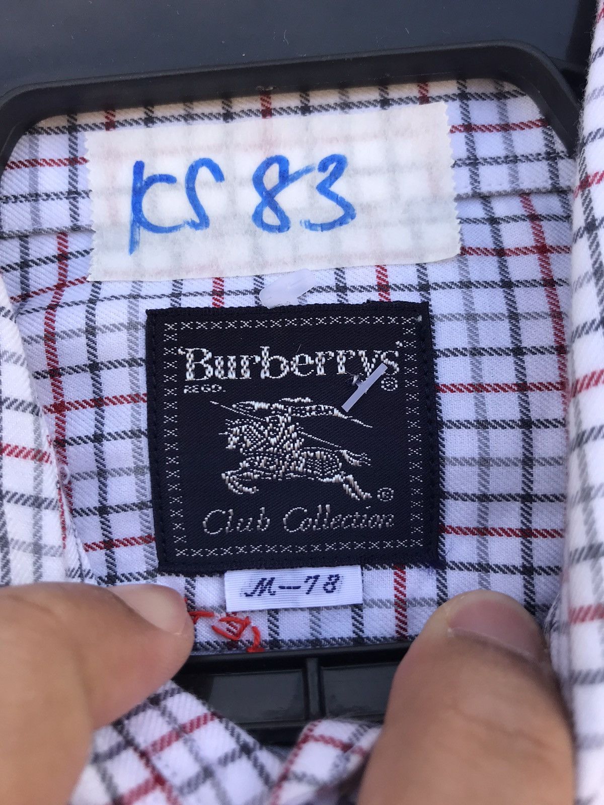 Burberry Burberry Club Collection Plaid Shirt Size US M / EU 48-50 / 2 - 3 Thumbnail