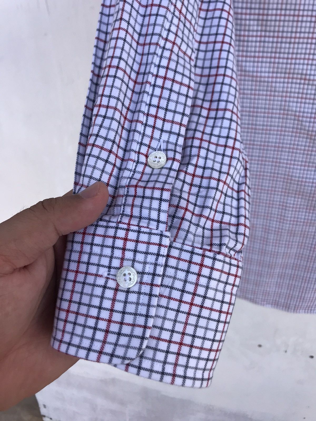 Burberry Burberry Club Collection Plaid Shirt Size US M / EU 48-50 / 2 - 5 Thumbnail