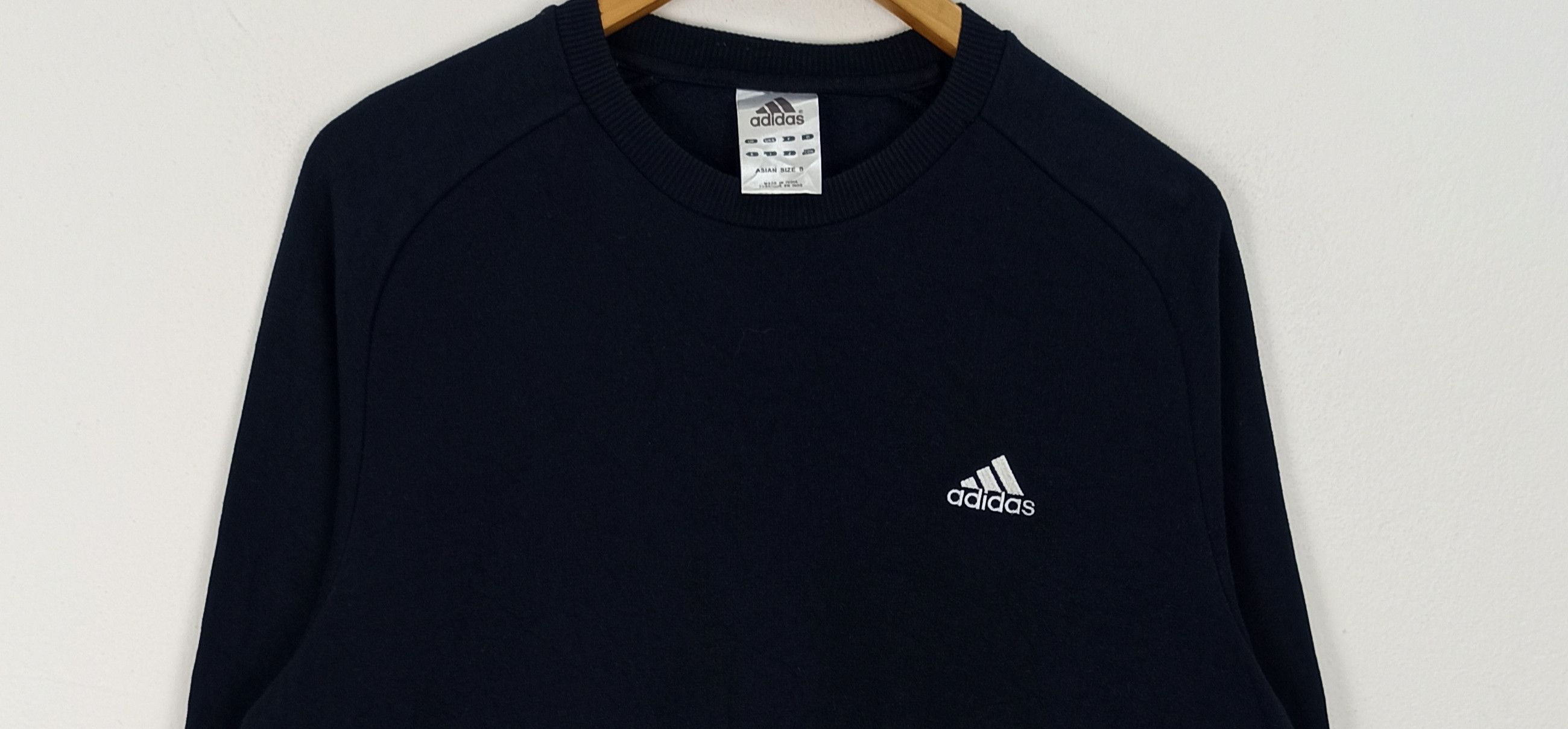 Adidas 🔥Steals🔥 Adidas Sweatshirt in Navy blue Size US M / EU 48-50 / 2 - 2 Thumbnail