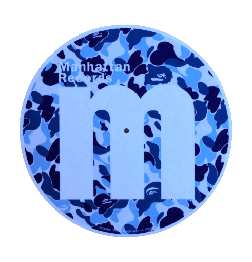 Bape NEW 2005 Bape x Manhattan Records Slipmat | Grailed