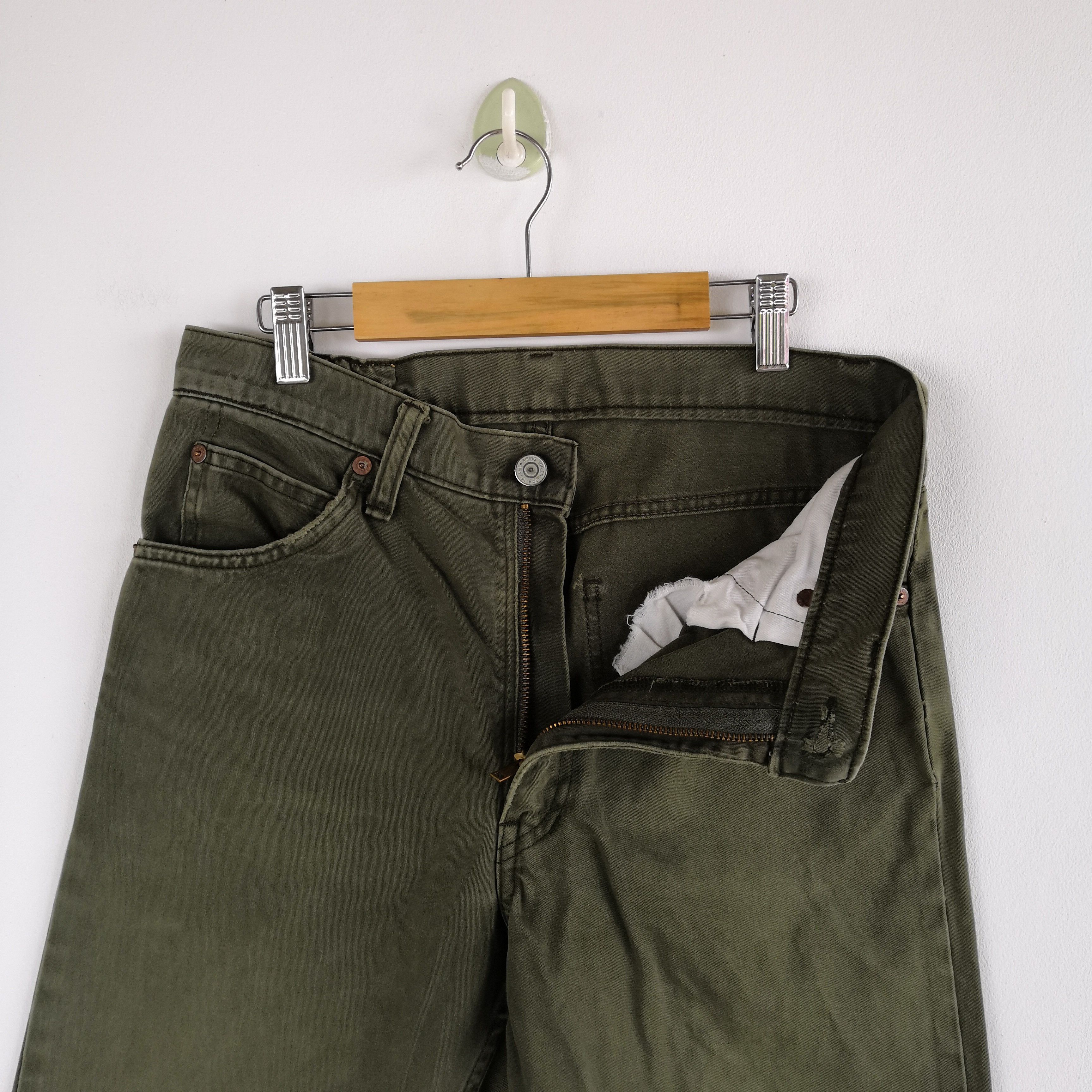 Japanese Brand Japanese Brand Jeans Pants Olive Green Selvedge Denim Pants Size 26" / US 2 / IT 38 - 9 Thumbnail
