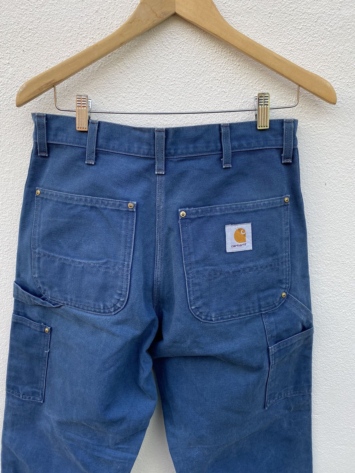 Rare Vintage Carharrt canvas worker khakis Trousers pants