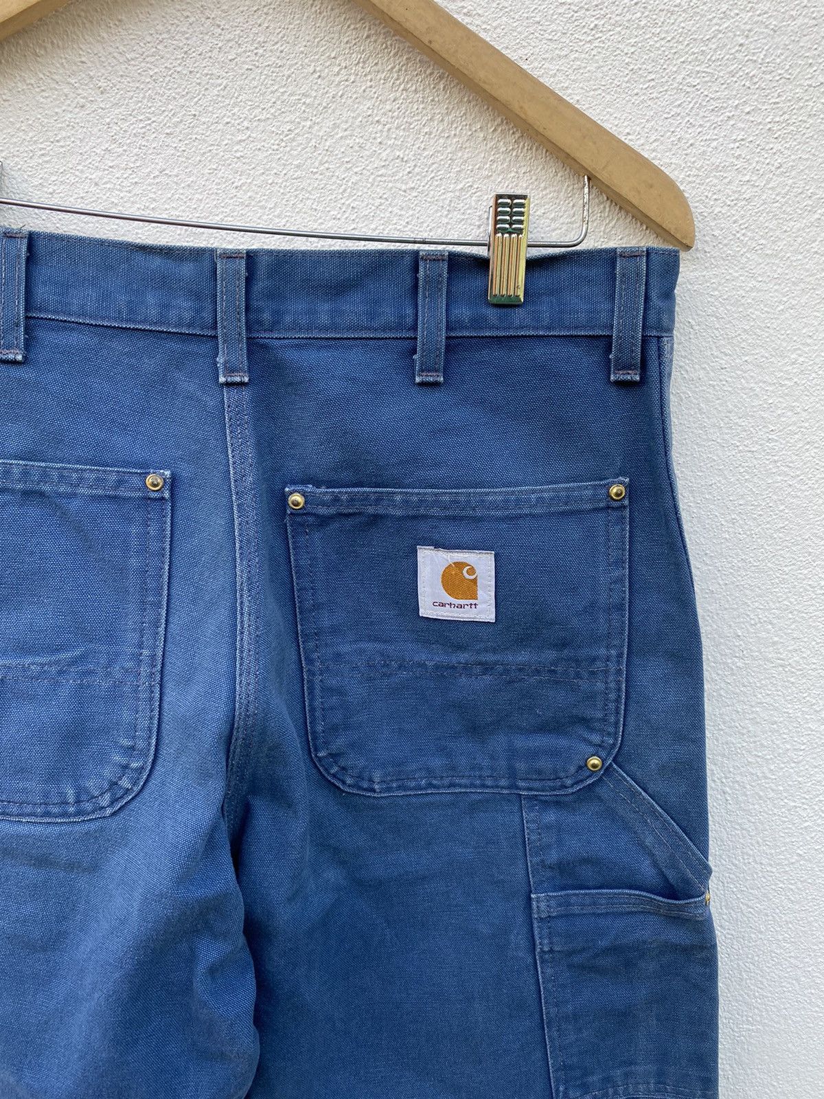 Rare Vintage Carharrt canvas worker khakis Trousers pants