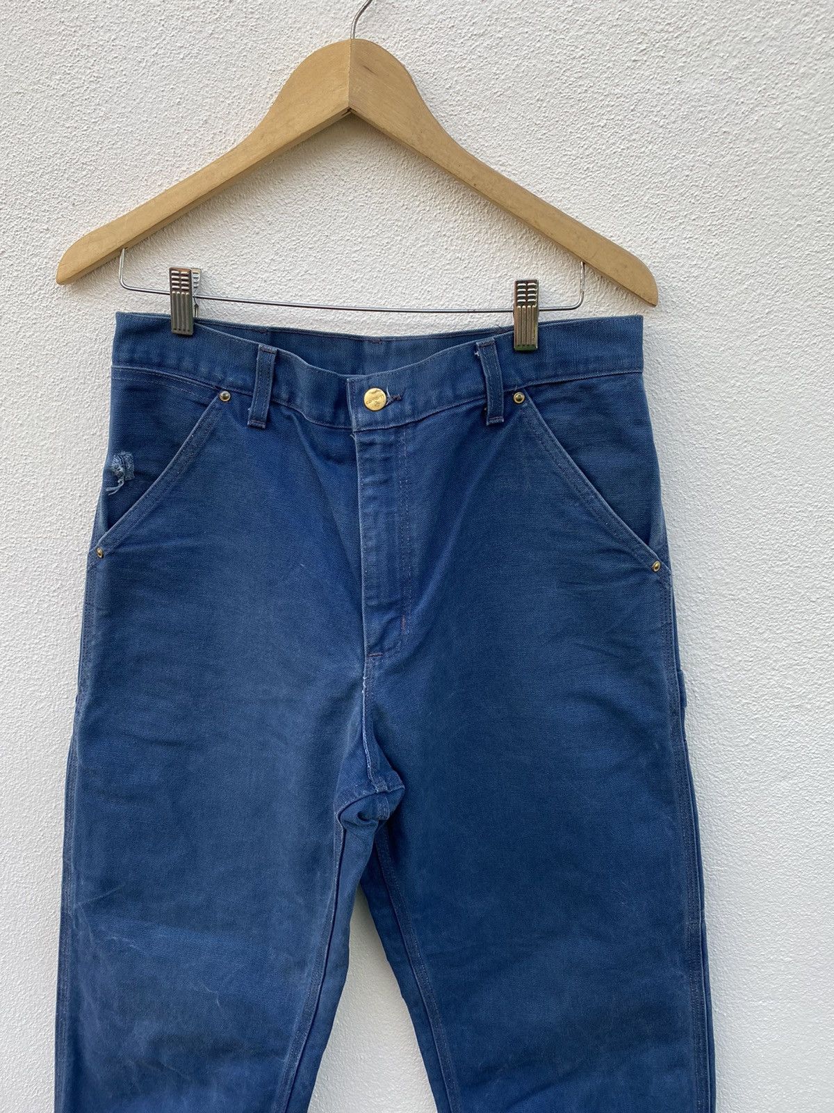 Rare Vintage Carharrt canvas worker khakis Trousers pants