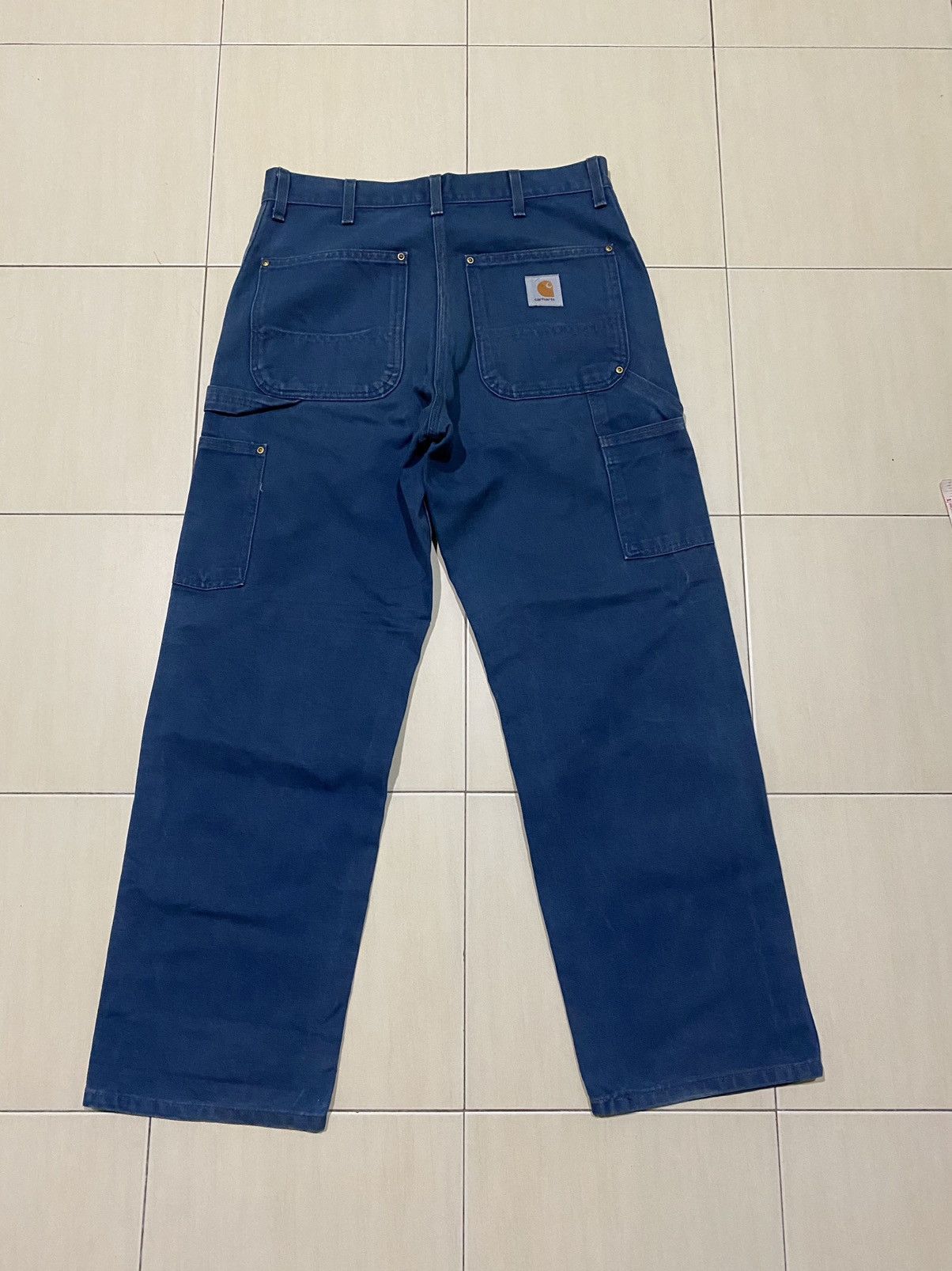 Rare Vintage Carharrt canvas worker khakis Trousers pants