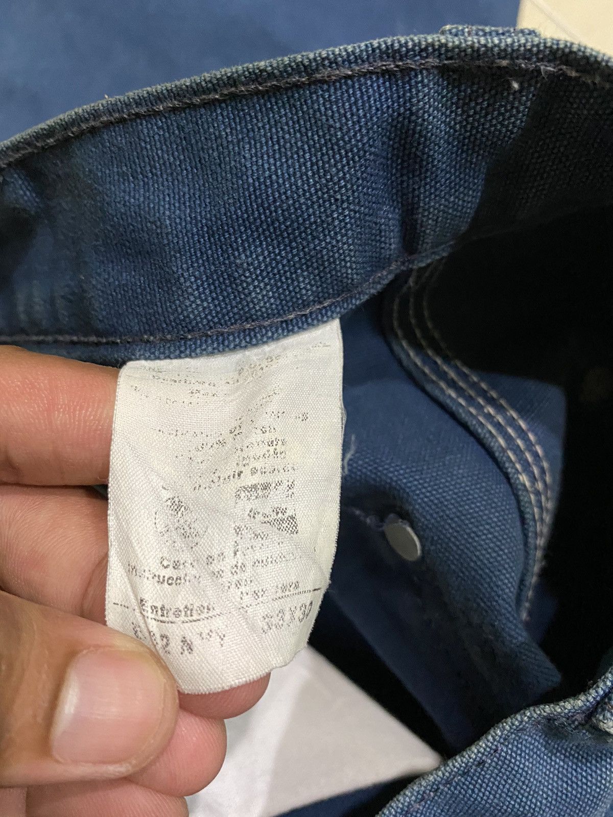 Rare Vintage Carharrt canvas worker khakis Trousers pants