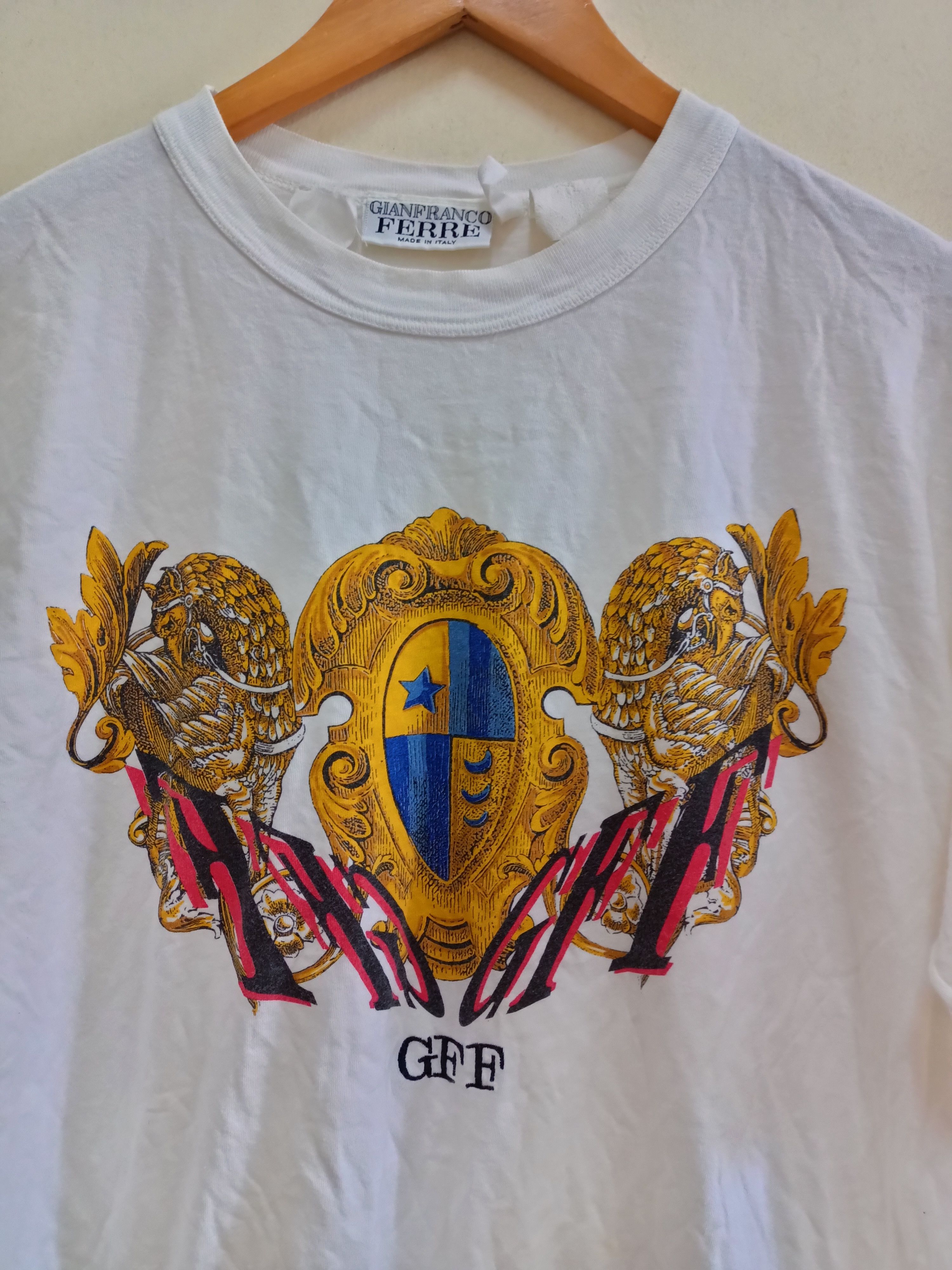 Ferre × Gianfranco Ferre × Vintage Vintage Gianfranco Ferre t-shirt Size US L / EU 52-54 / 3 - 2 Thumbnail