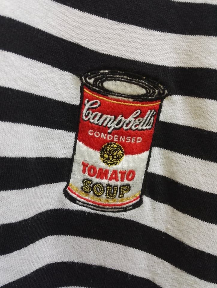 Andy Warhol × Uniqlo Rare🔥 The Andy Warhol by Campbell Soup Company Tees (c17) Size US M / EU 48-50 / 2 - 3 Thumbnail