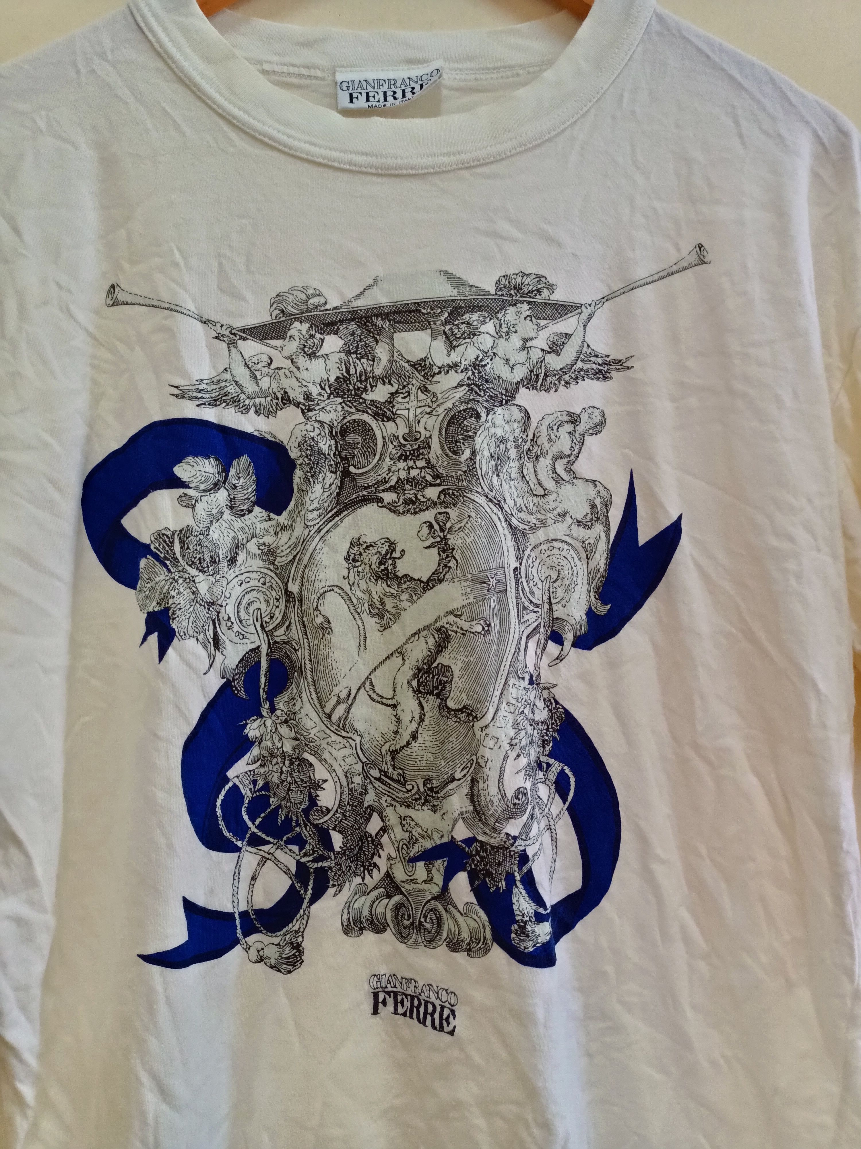 Gianfranco Ferre Gianfranco Ferre Italy t-shirt Size US L / EU 52-54 / 3 - 2 Thumbnail