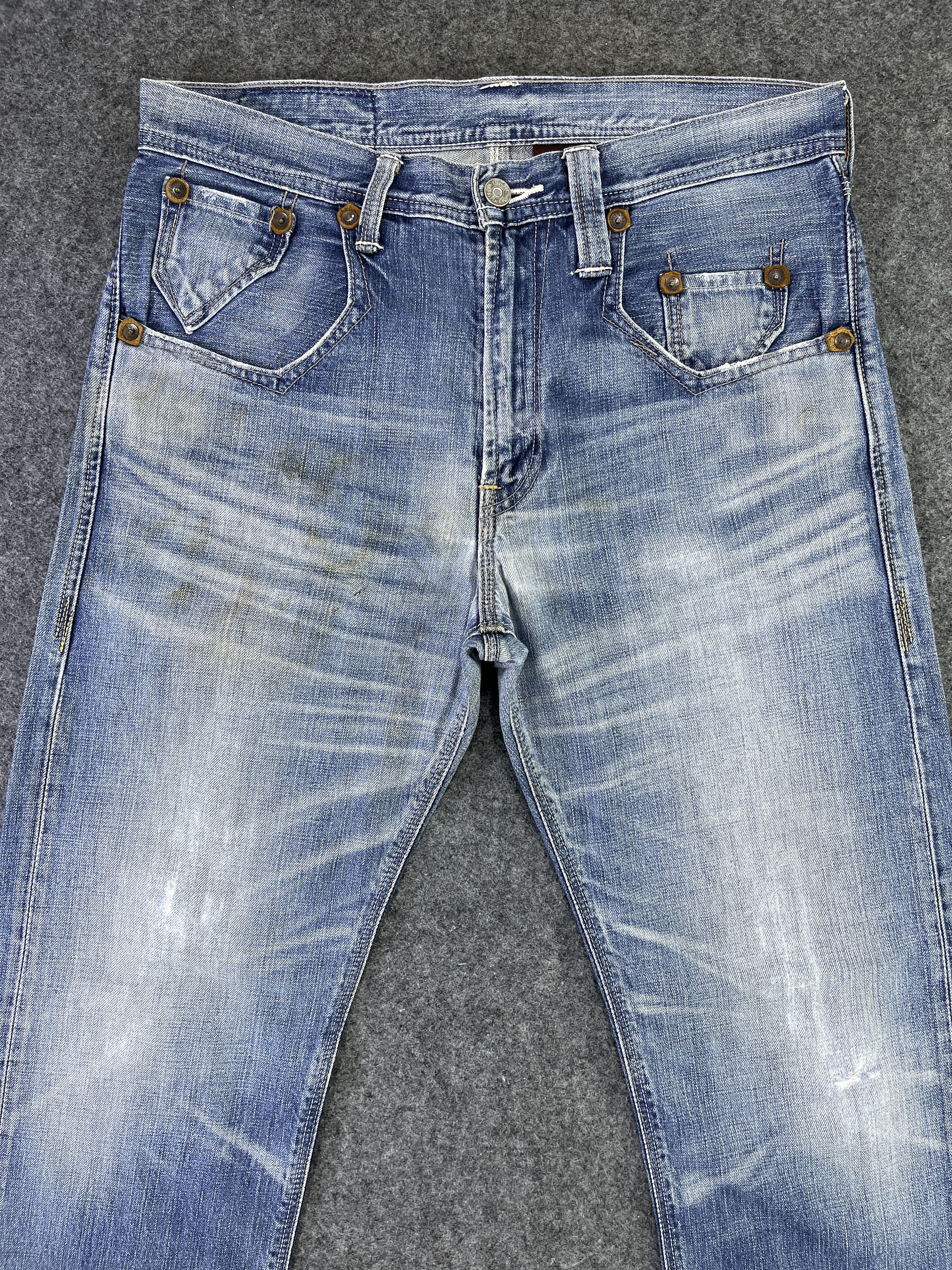 Levi's Vintage Levis 502 Faded Jeans - J882 Size US 32 / EU 48 - 3 Thumbnail