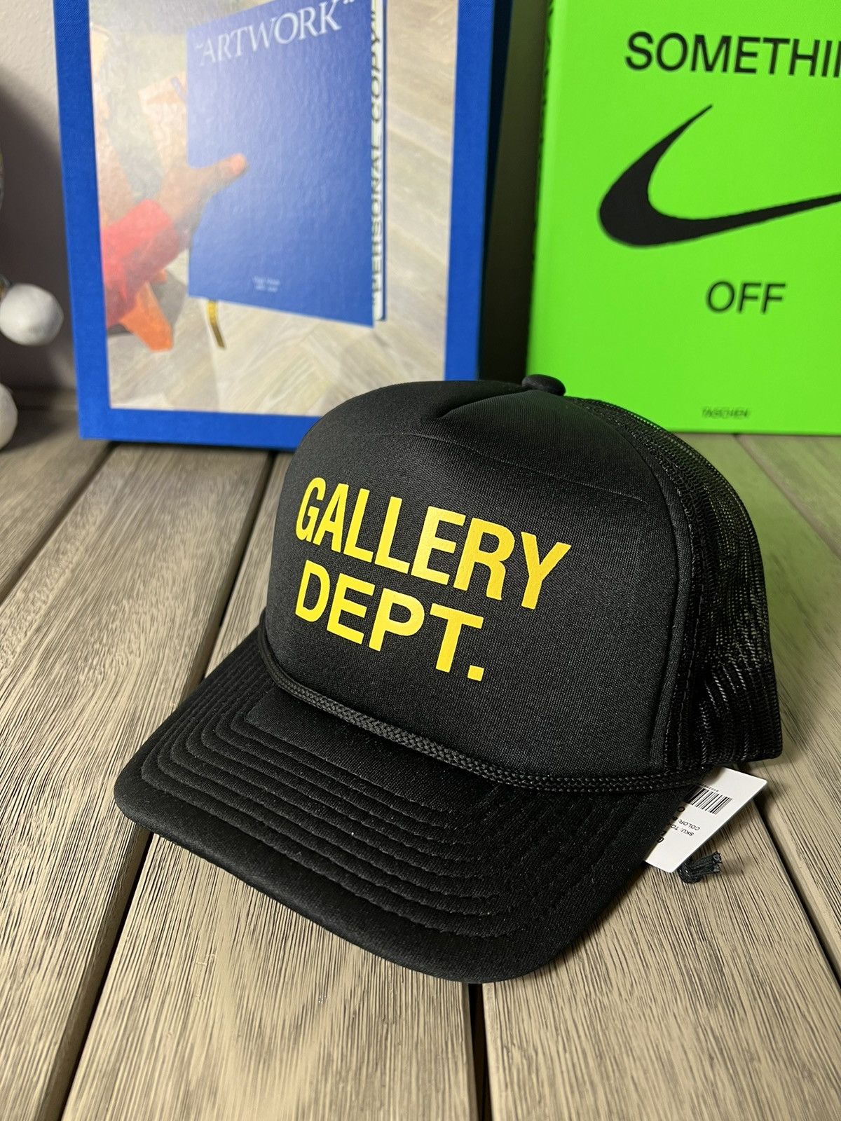Gallery Dept. Gallery Dept Trucker Hat Black Size ONE SIZE - 1 Thumbnail