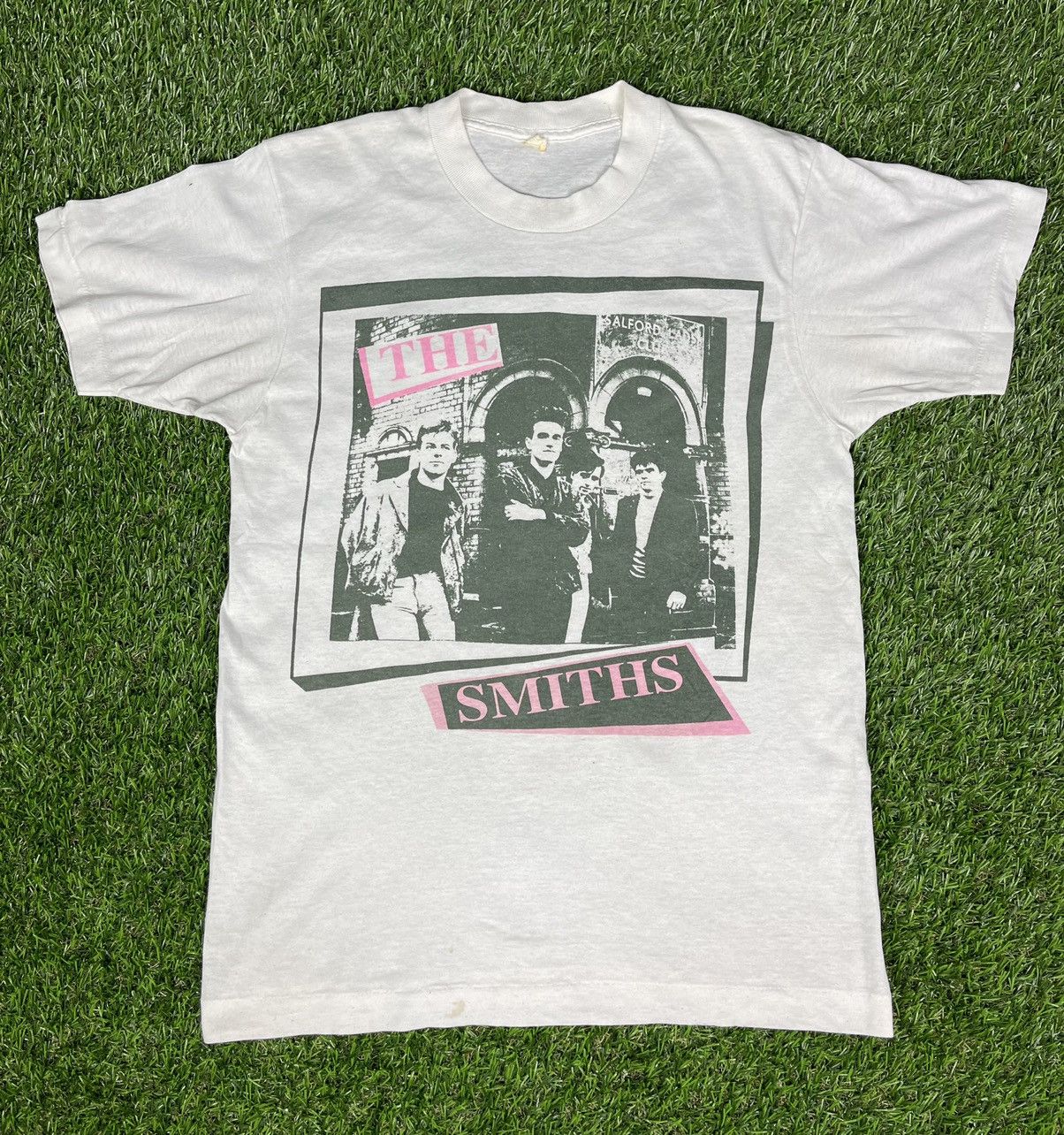 Band Tees Rare Vintage 80s The Smiths Promo Tee Size US M / EU 48-50 / 2 - 1 Thumbnail