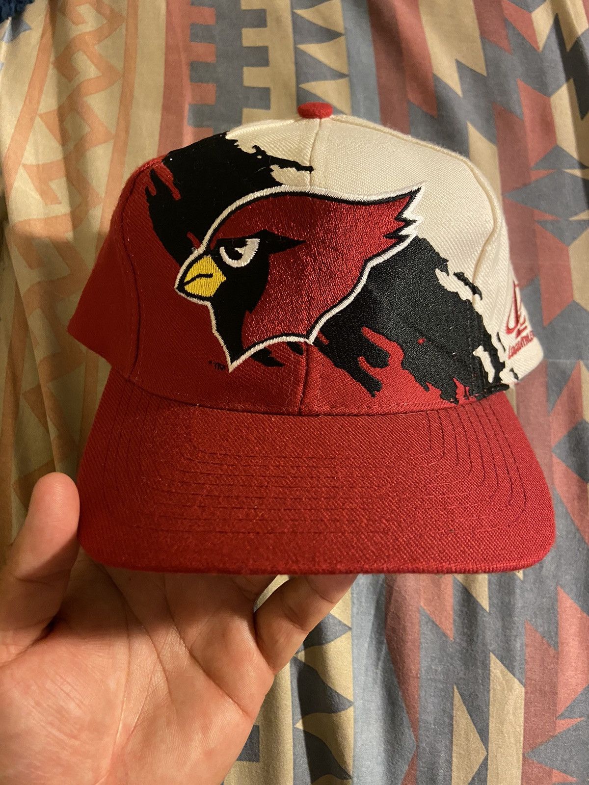 Vintage Arizona Cardinals Splash Snapback Hat NWT Logo Athletic NFL  football – For All To Envy