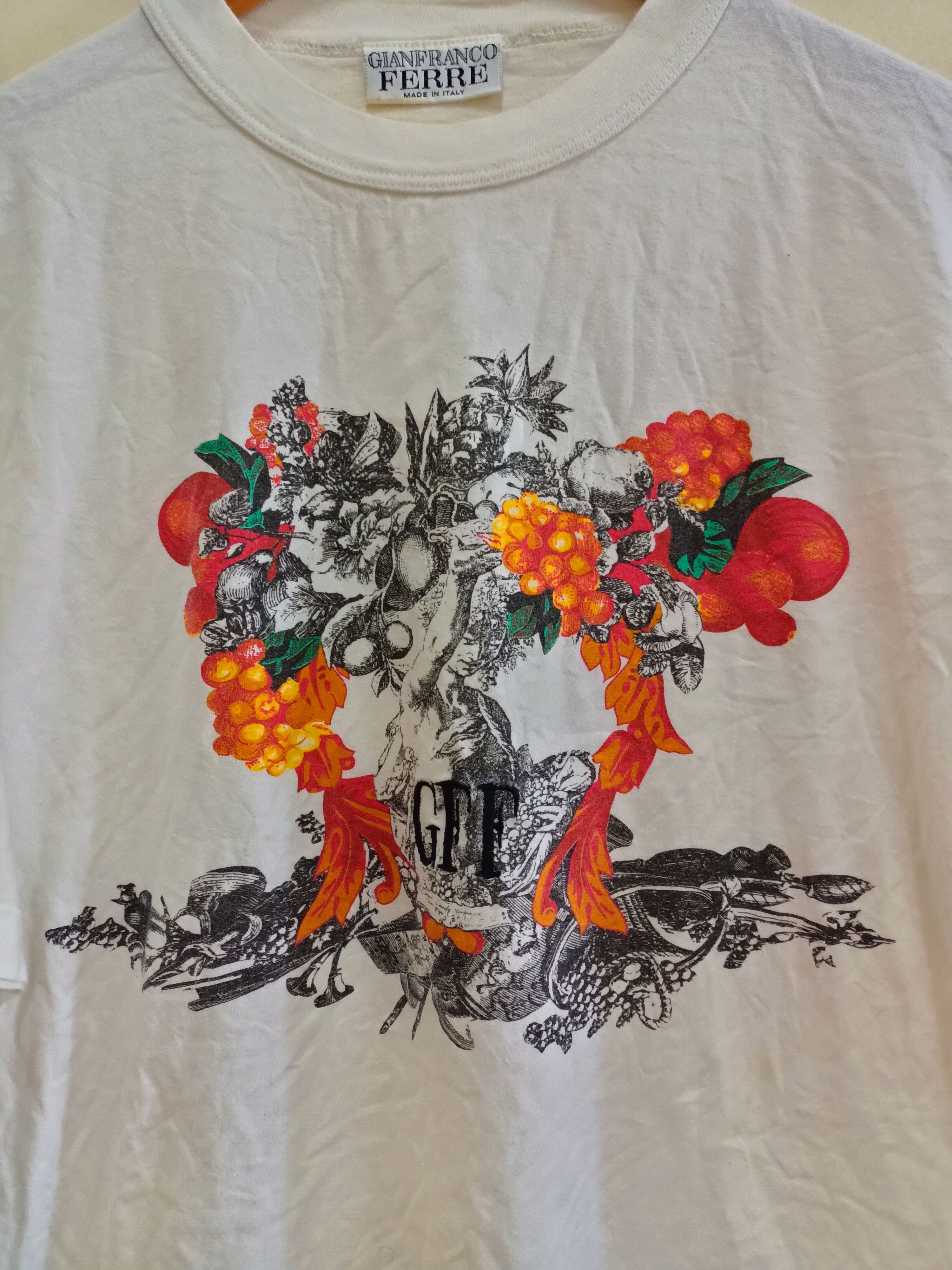 Ferre × Gianfranco Ferre Gianfranco Ferre Made in Italy t-shirt Size US XL / EU 56 / 4 - 2 Thumbnail