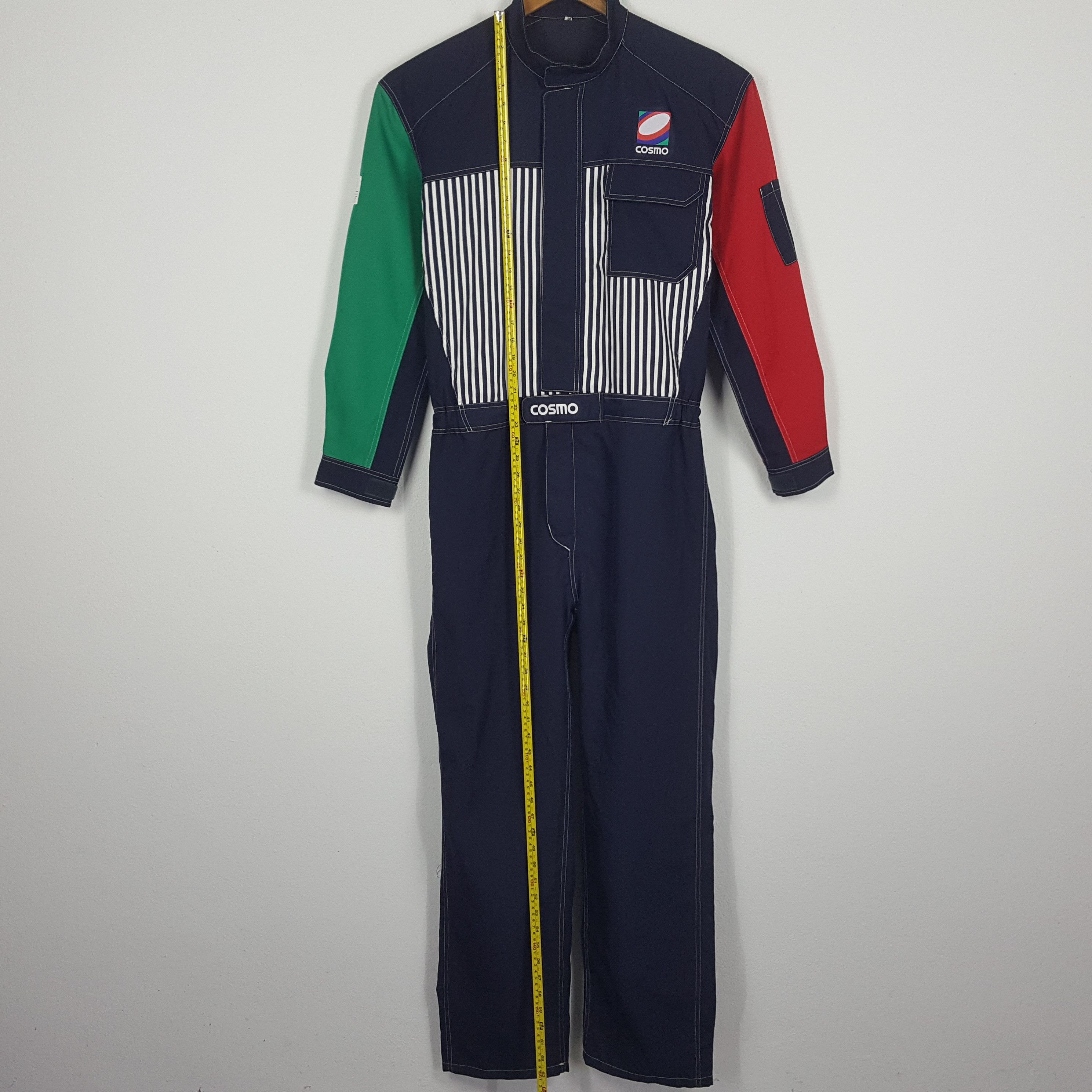 Vintage Vintage Cosmo Japanese Brand Racing Coverall Suit Jacket Size US XL / EU 56 / 4 - 12 Thumbnail