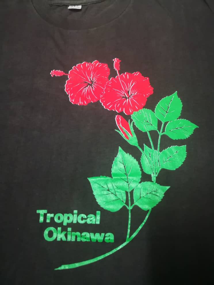 Japanese Brand Vintage Okinawa faded Tee Size US M / EU 48-50 / 2 - 2 Thumbnail