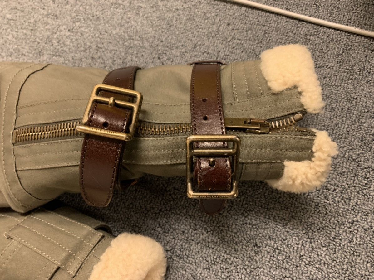 Burberry Prorsum Burberry prorsum AW2010 aviator shearling / canvas jacket Size US M / EU 48-50 / 2 - 11 Thumbnail