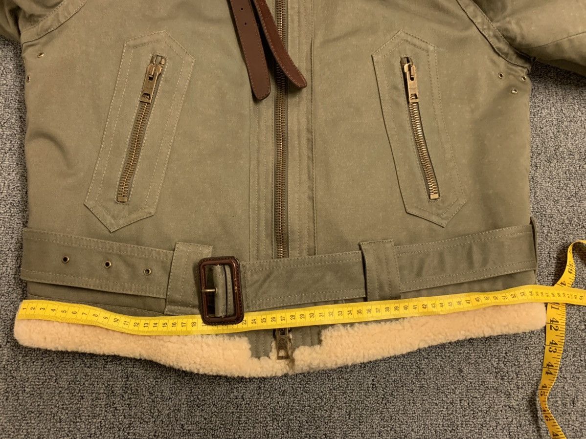 Burberry Prorsum Burberry prorsum AW2010 aviator shearling / canvas jacket Size US M / EU 48-50 / 2 - 5 Thumbnail