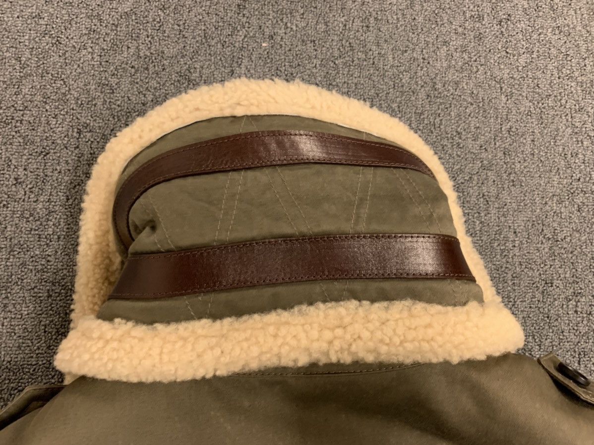 Burberry Prorsum Burberry prorsum AW2010 aviator shearling / canvas jacket Size US M / EU 48-50 / 2 - 16 Thumbnail