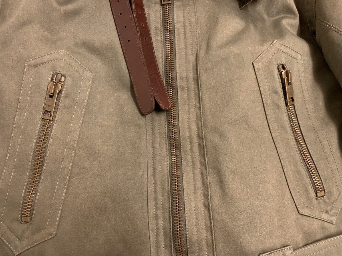 Burberry Prorsum Burberry prorsum AW2010 aviator shearling / canvas jacket Size US M / EU 48-50 / 2 - 13 Thumbnail