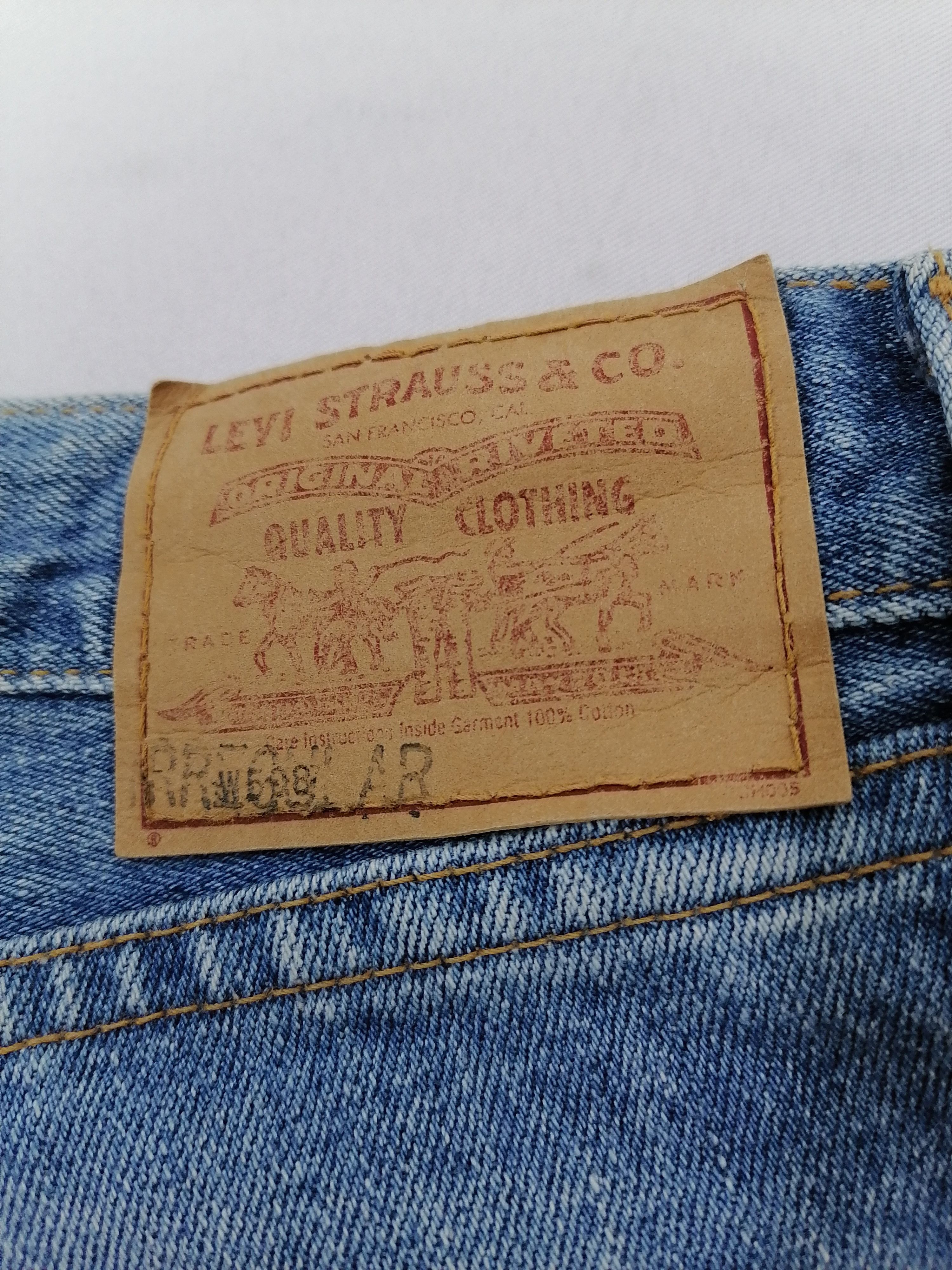 Japanese Brand × Levi's × Levi's Vintage Clothing Levi's Strauss Denim Jeans Size US 32 / EU 48 - 6 Thumbnail