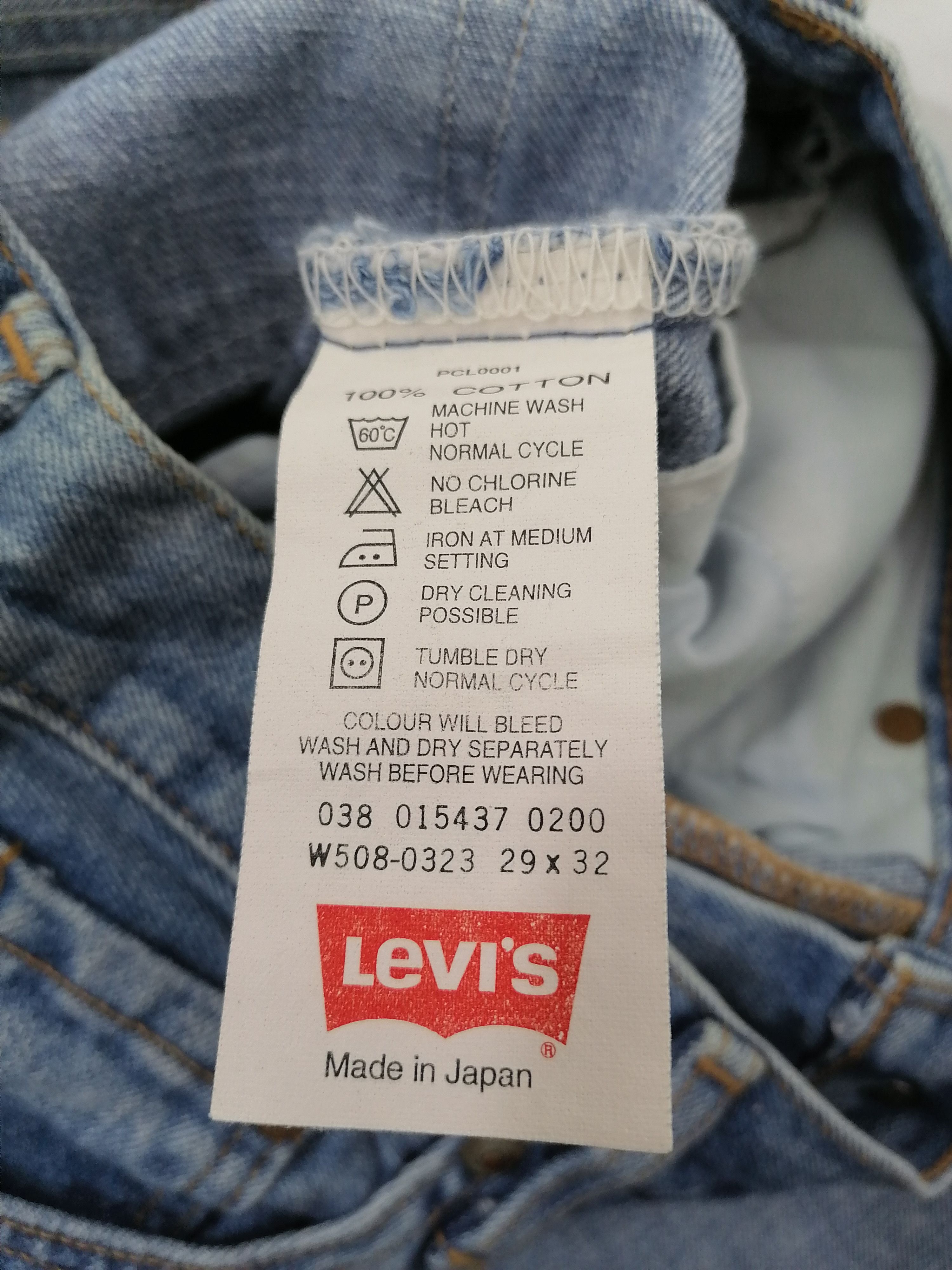 Japanese Brand × Levi's × Levi's Vintage Clothing Levi's Strauss Denim Jeans Size US 32 / EU 48 - 7 Thumbnail