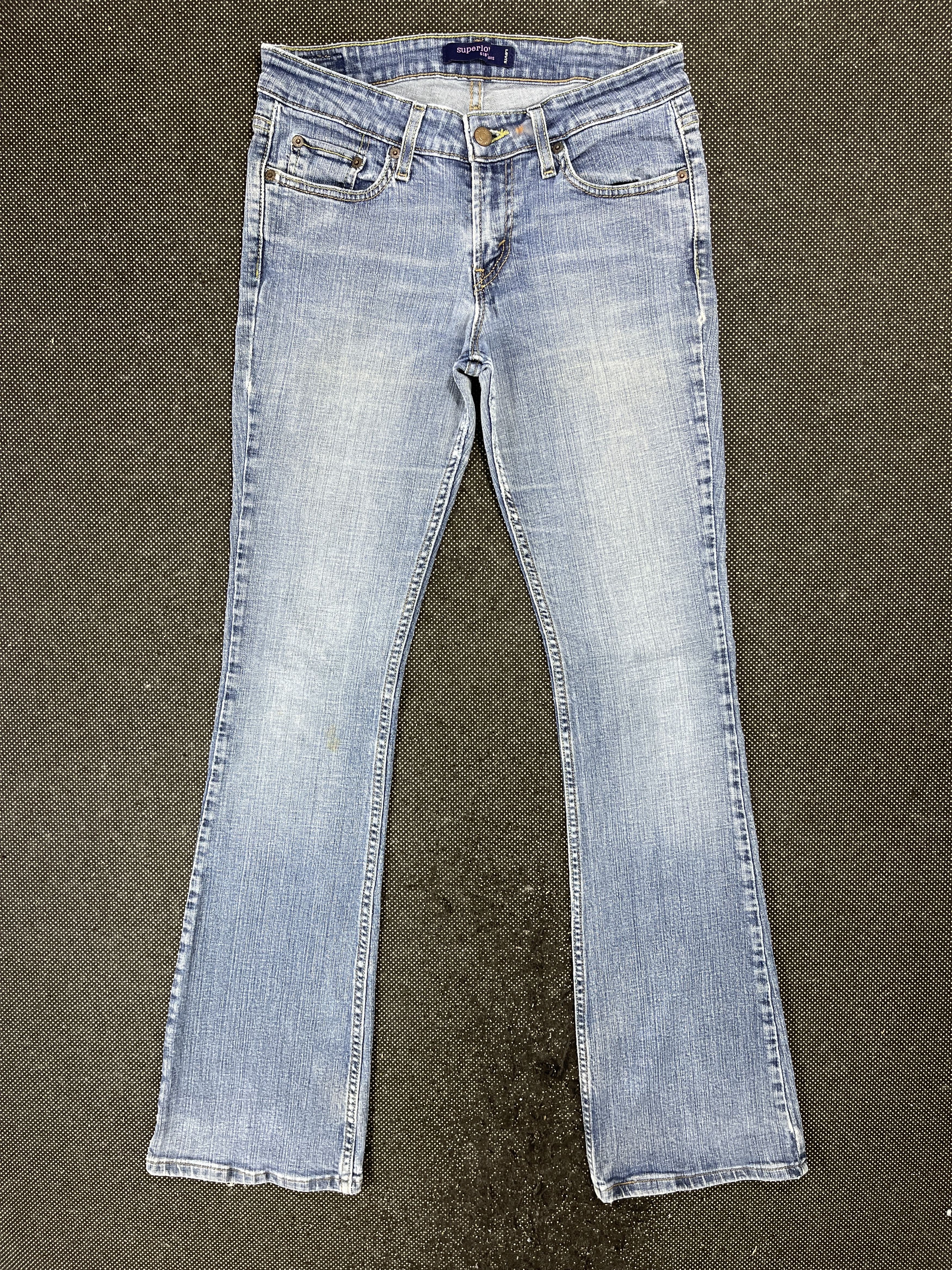 image of Levis x Vintage Levi's 518 Flare Jeans - Jp084 in Blue, Women's (Size 30)