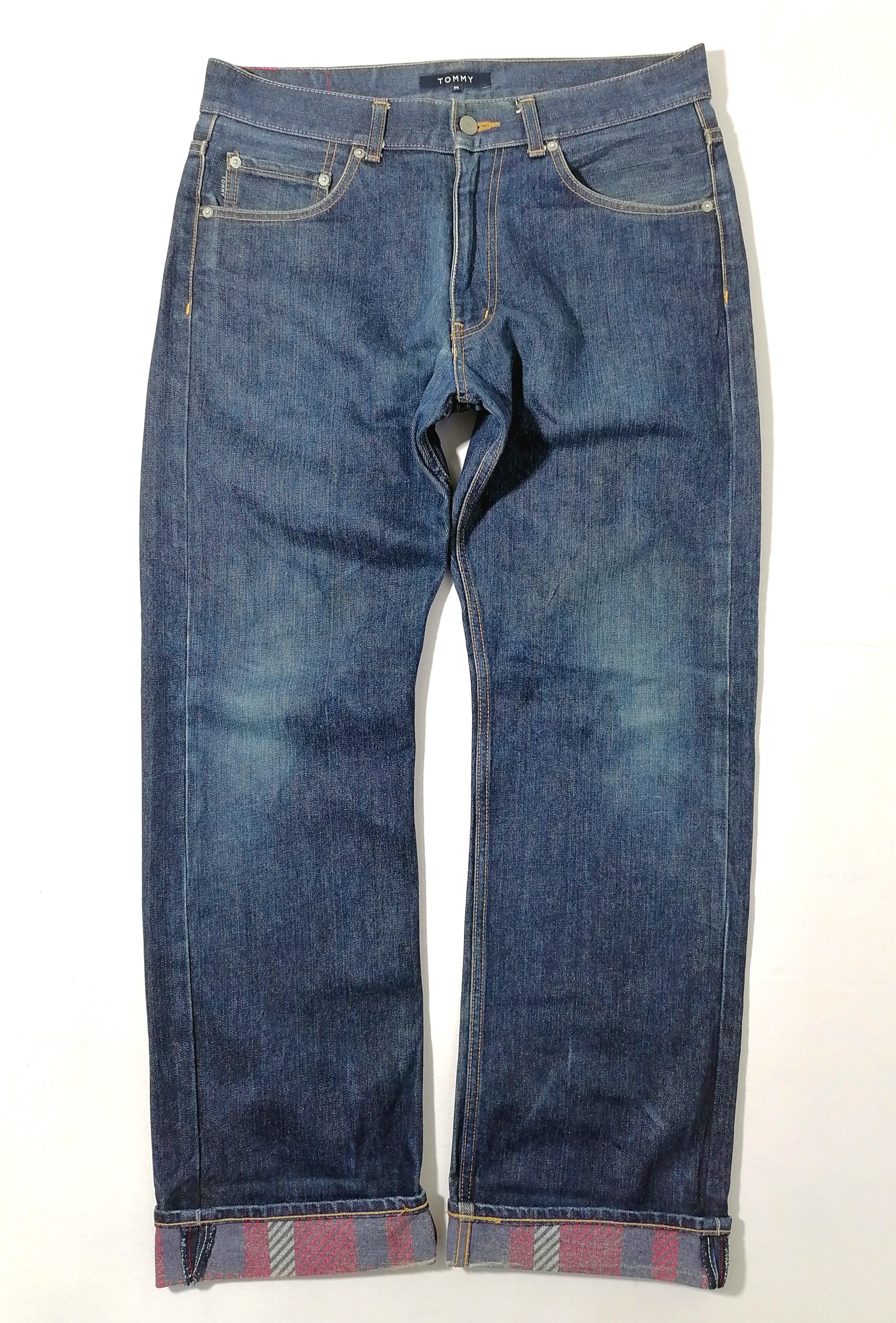 Japanese Brand × Tommy Jeans Tommy Hilfiger Cool Design Denim Jeans Size US 35 - 1 Thumbnail