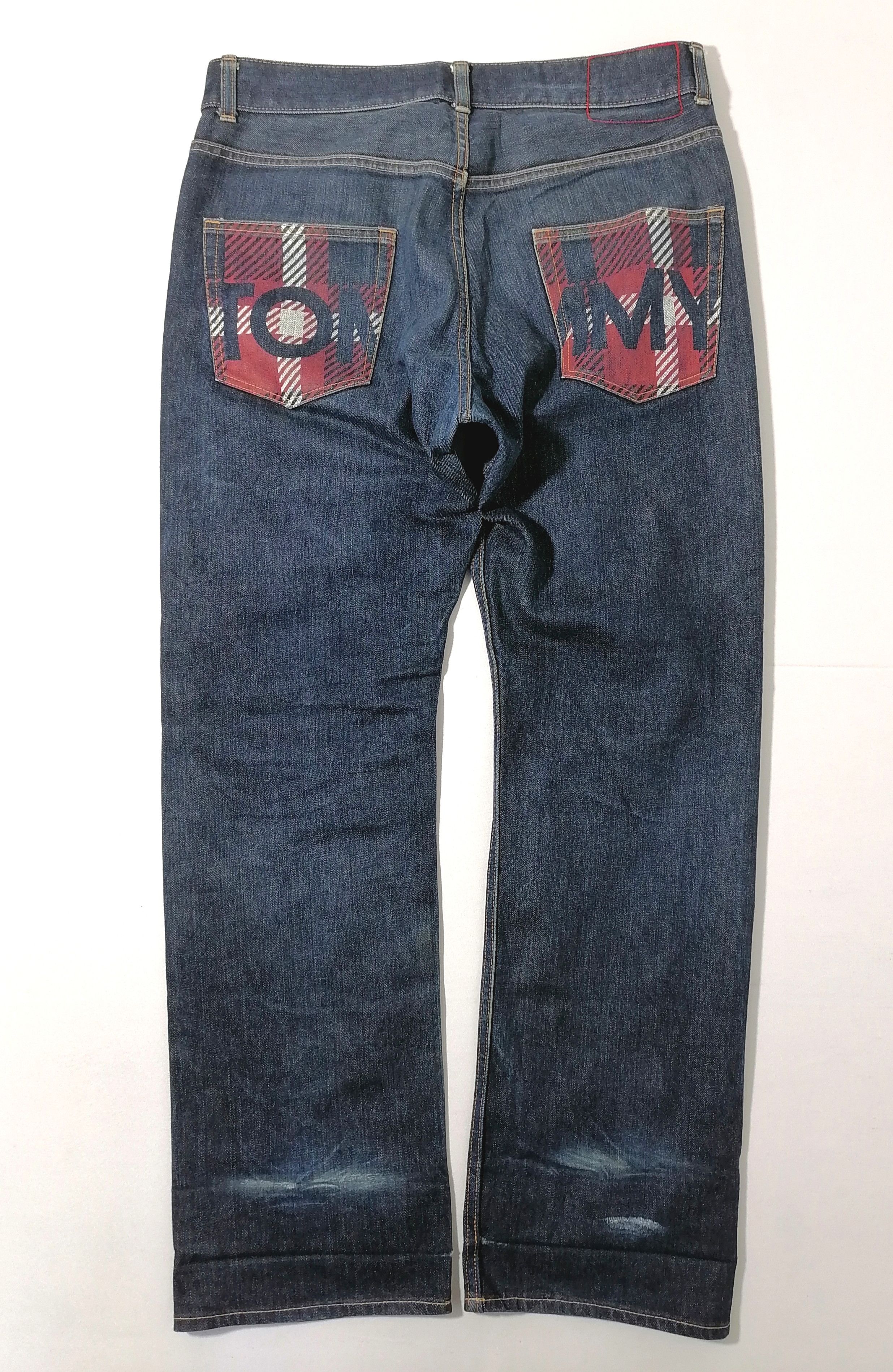 Japanese Brand × Tommy Jeans Tommy Hilfiger Cool Design Denim Jeans Size US 35 - 3 Thumbnail