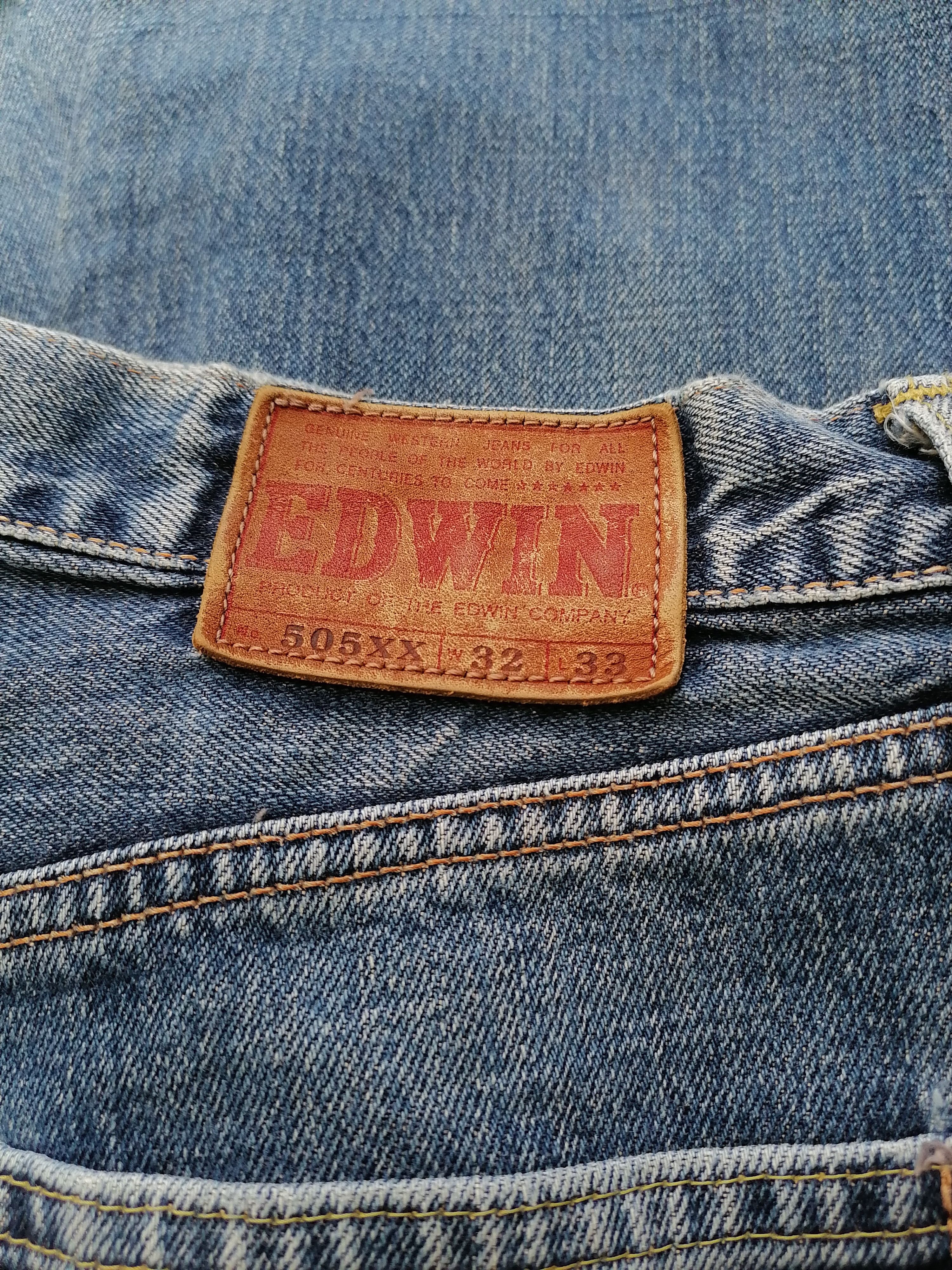 Edwin × Japanese Brand × Vintage Edwin 505XX Selvedge Denim Jeans Size US 32 / EU 48 - 8 Thumbnail