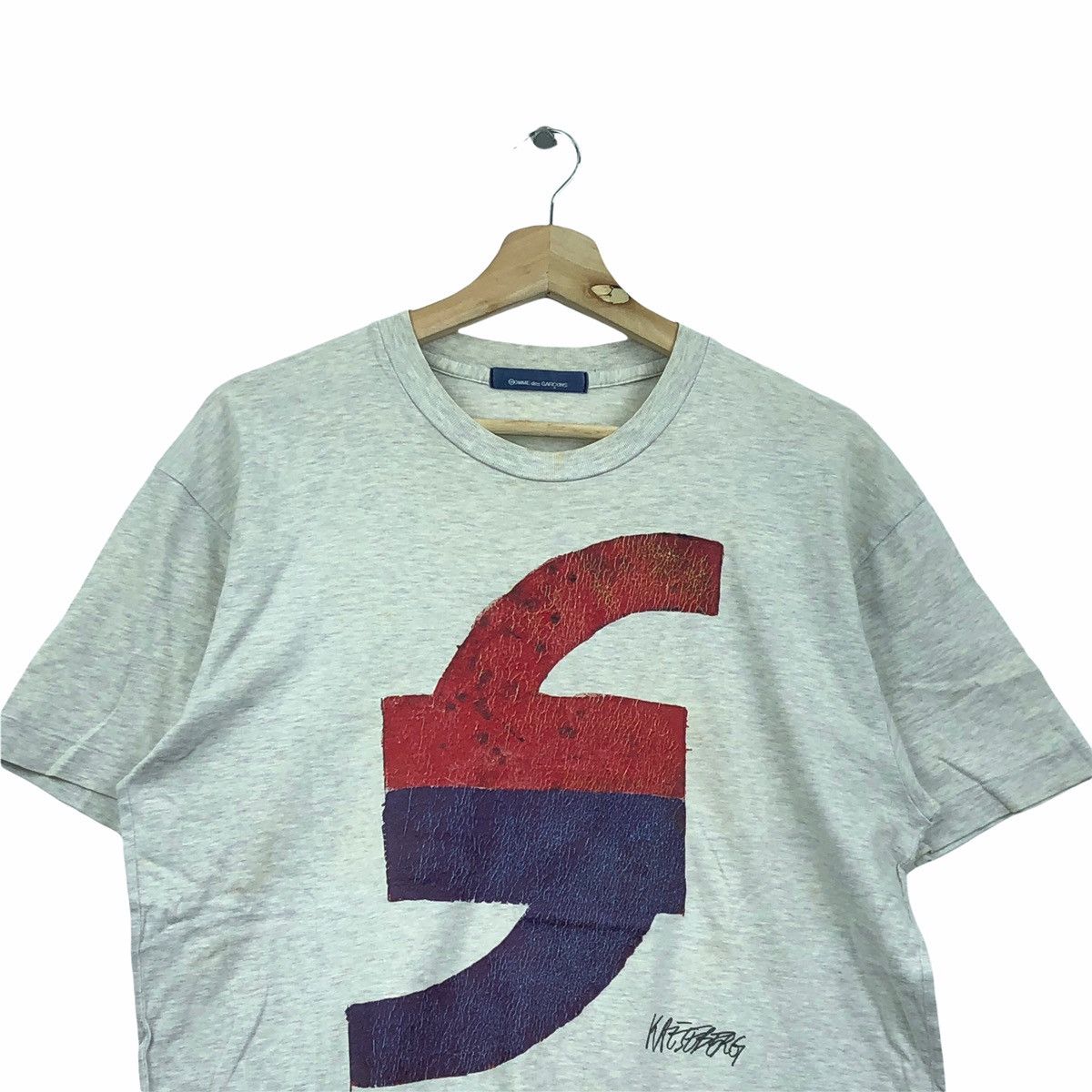 Comme des Garcons COMME DES GARCONS KAESEBERG MADE IN JAPAN WATANABE T-SHIRTS Size US L / EU 52-54 / 3 - 3 Thumbnail