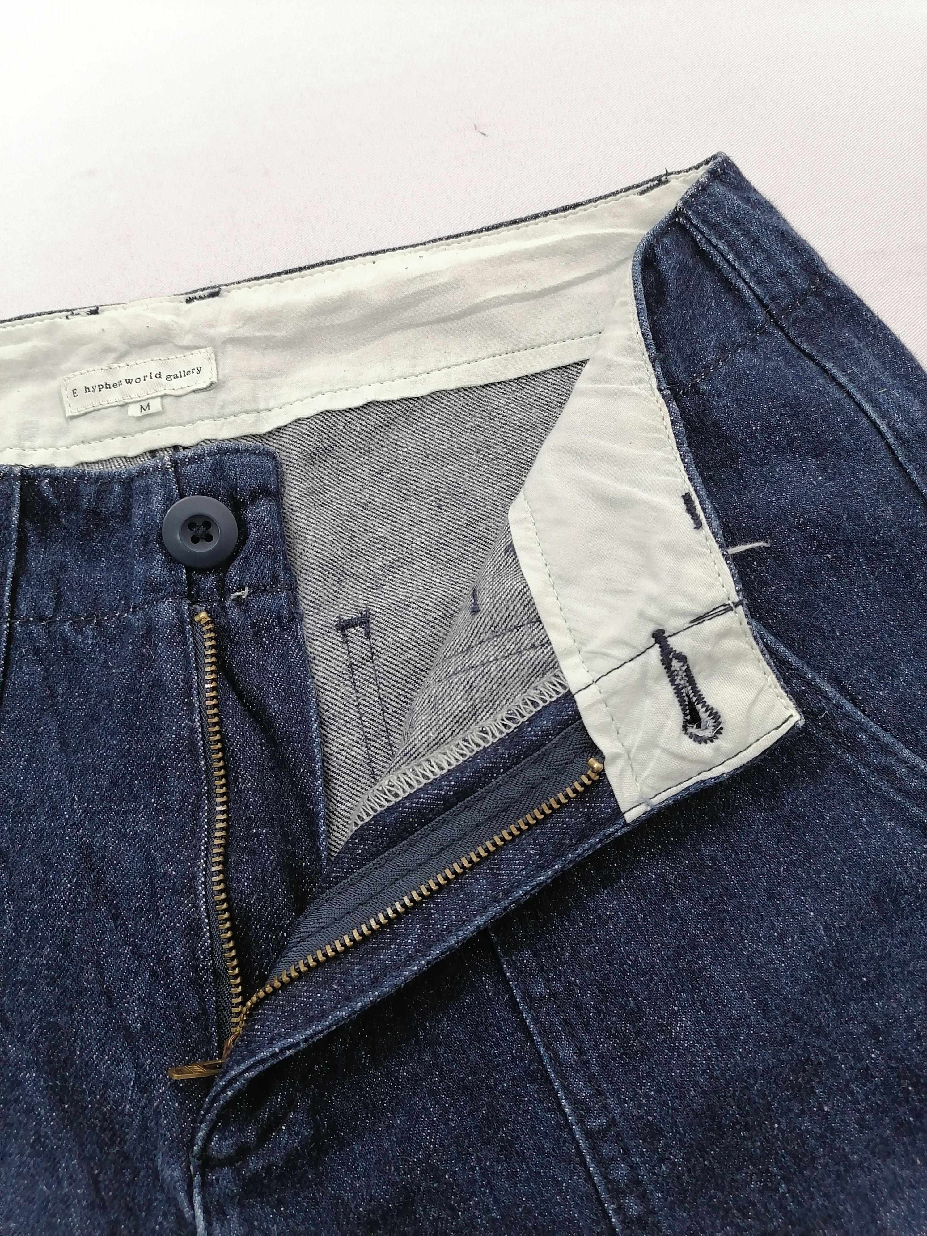 Japanese Brand E Hyphen World Gallery Denim Jeans Size US 31 - 4 Thumbnail