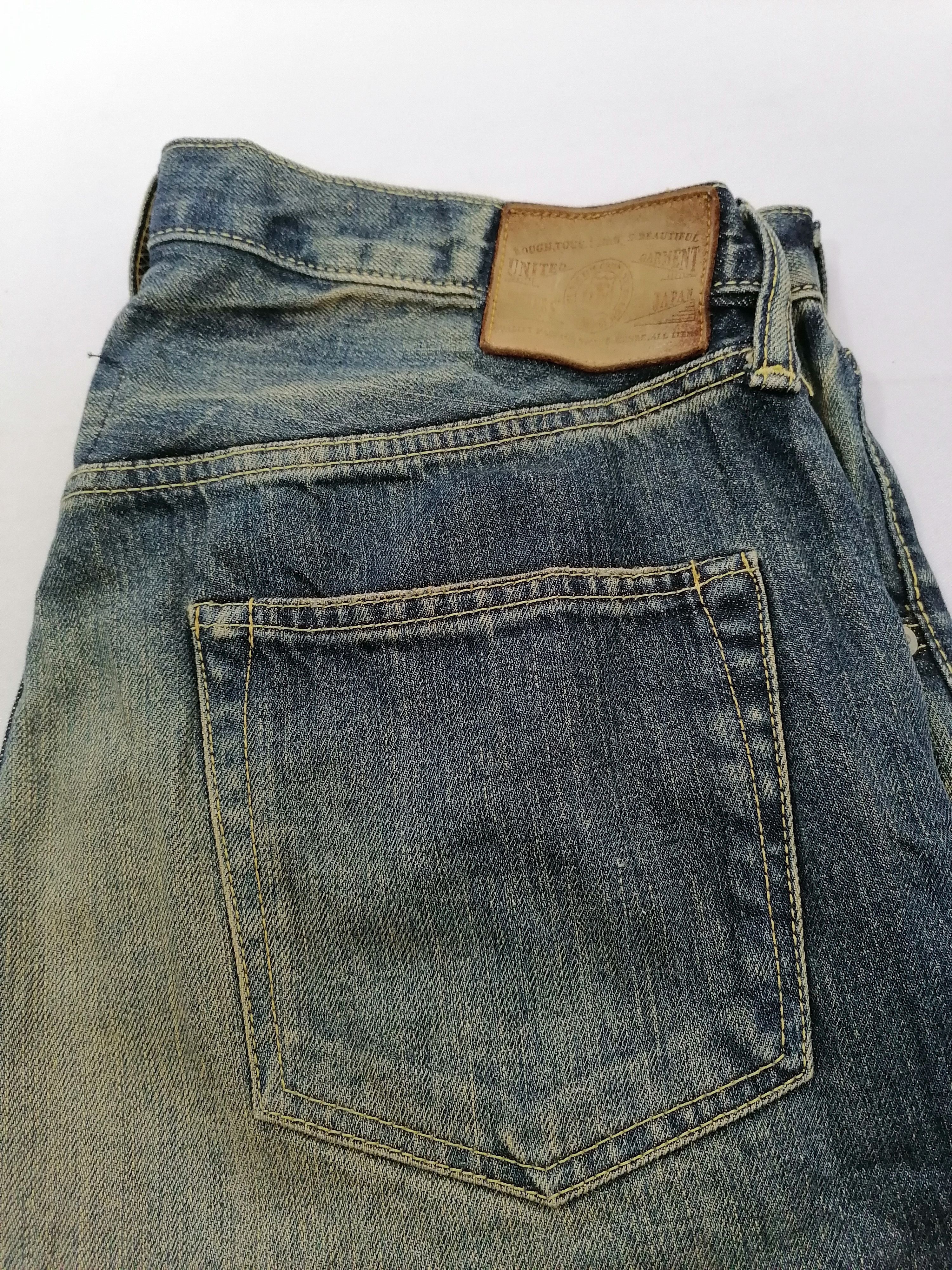 Japanese Brand Victim Selvedge Fly Button Denim Jeans Size US 34 / EU 50 - 9 Thumbnail