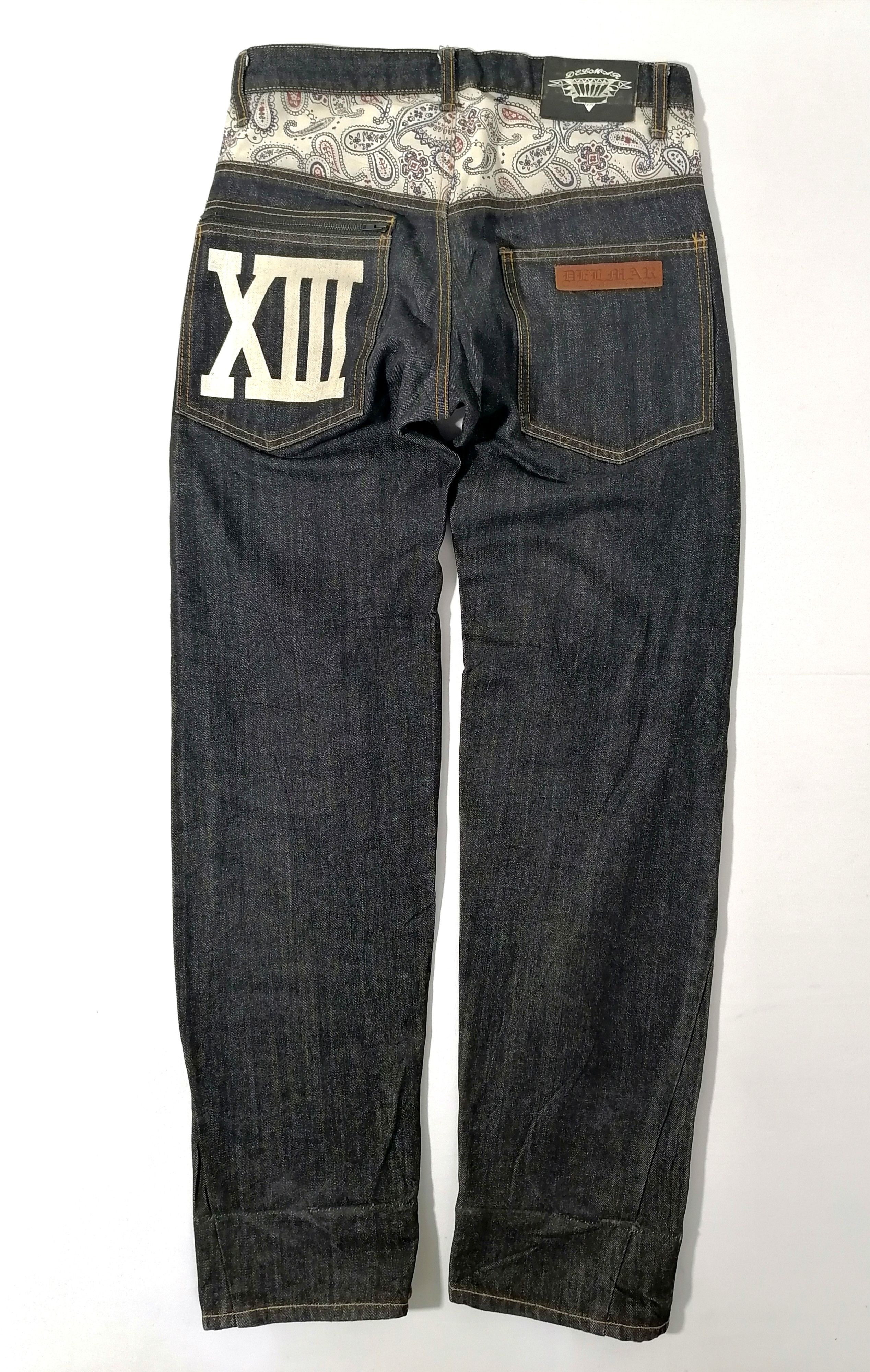 Japanese Brand Debmar Cool Design Fly Button Denim Jeans Size US 32 / EU 48 - 4 Thumbnail