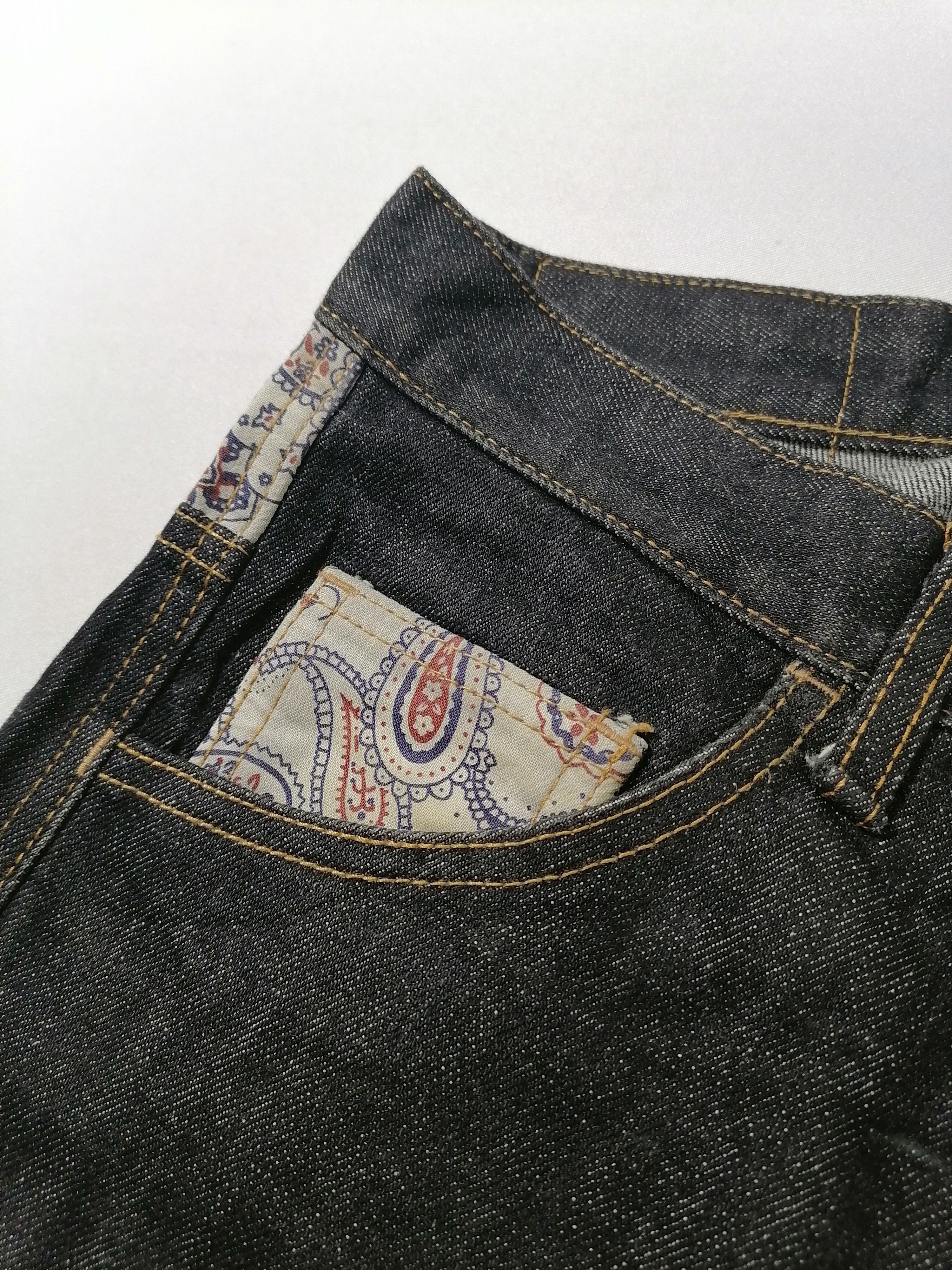 Japanese Brand Debmar Cool Design Fly Button Denim Jeans Size US 32 / EU 48 - 7 Thumbnail