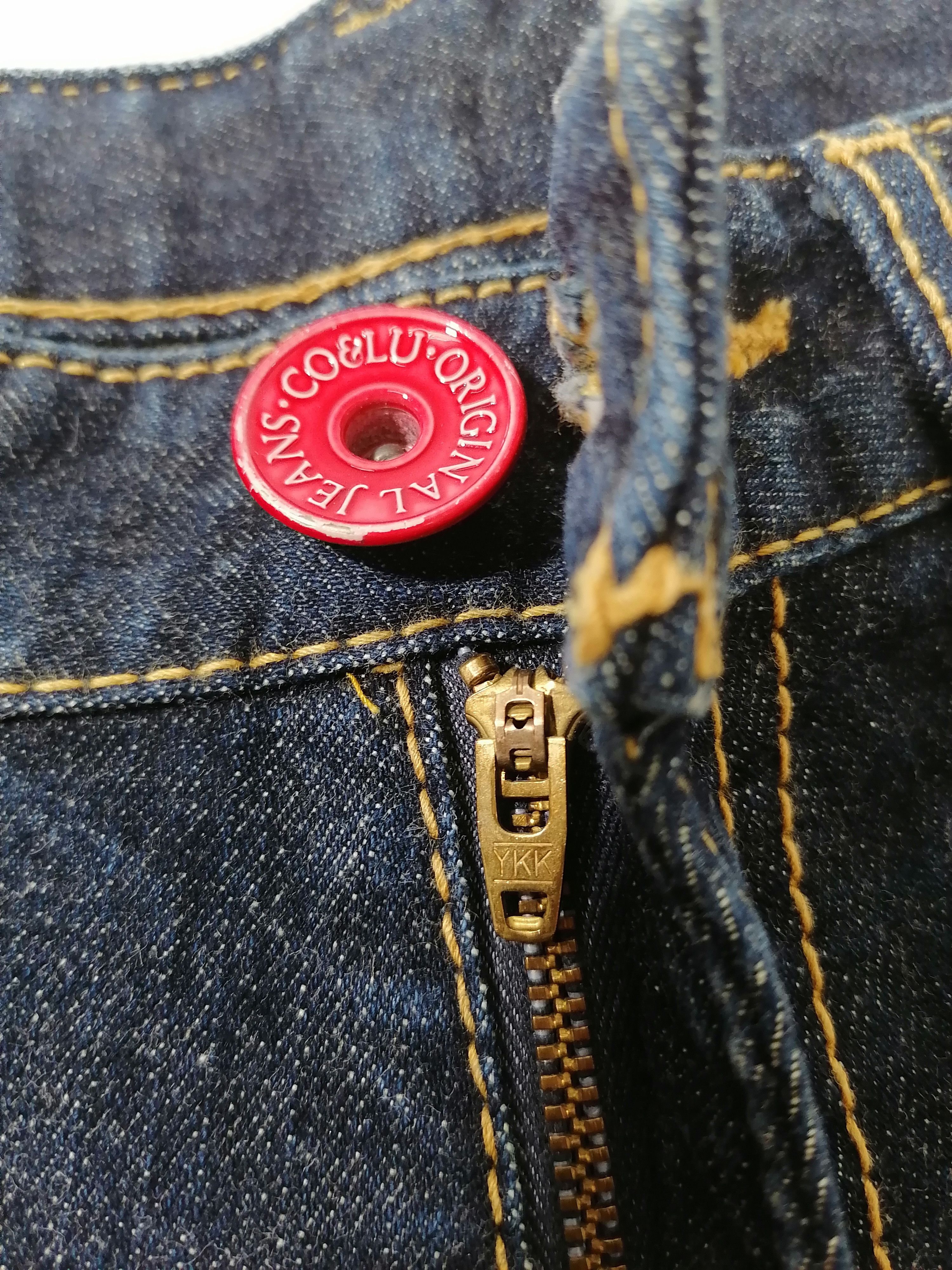 Japanese Brand Co & Lu Embroidered Denim Jeans Size US 32 / EU 48 - 3 Thumbnail