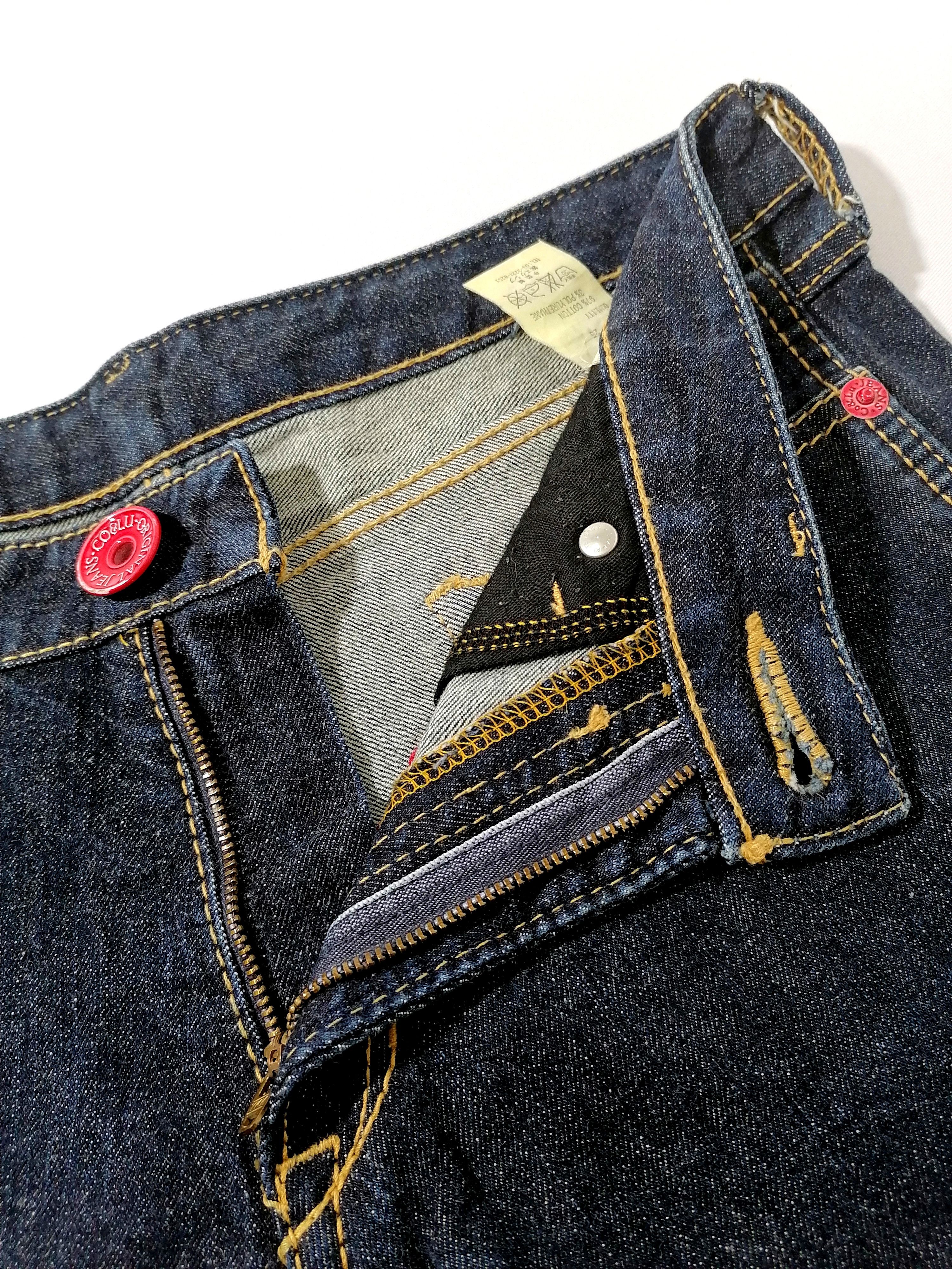 Japanese Brand Co & Lu Embroidered Denim Jeans Size US 32 / EU 48 - 4 Thumbnail
