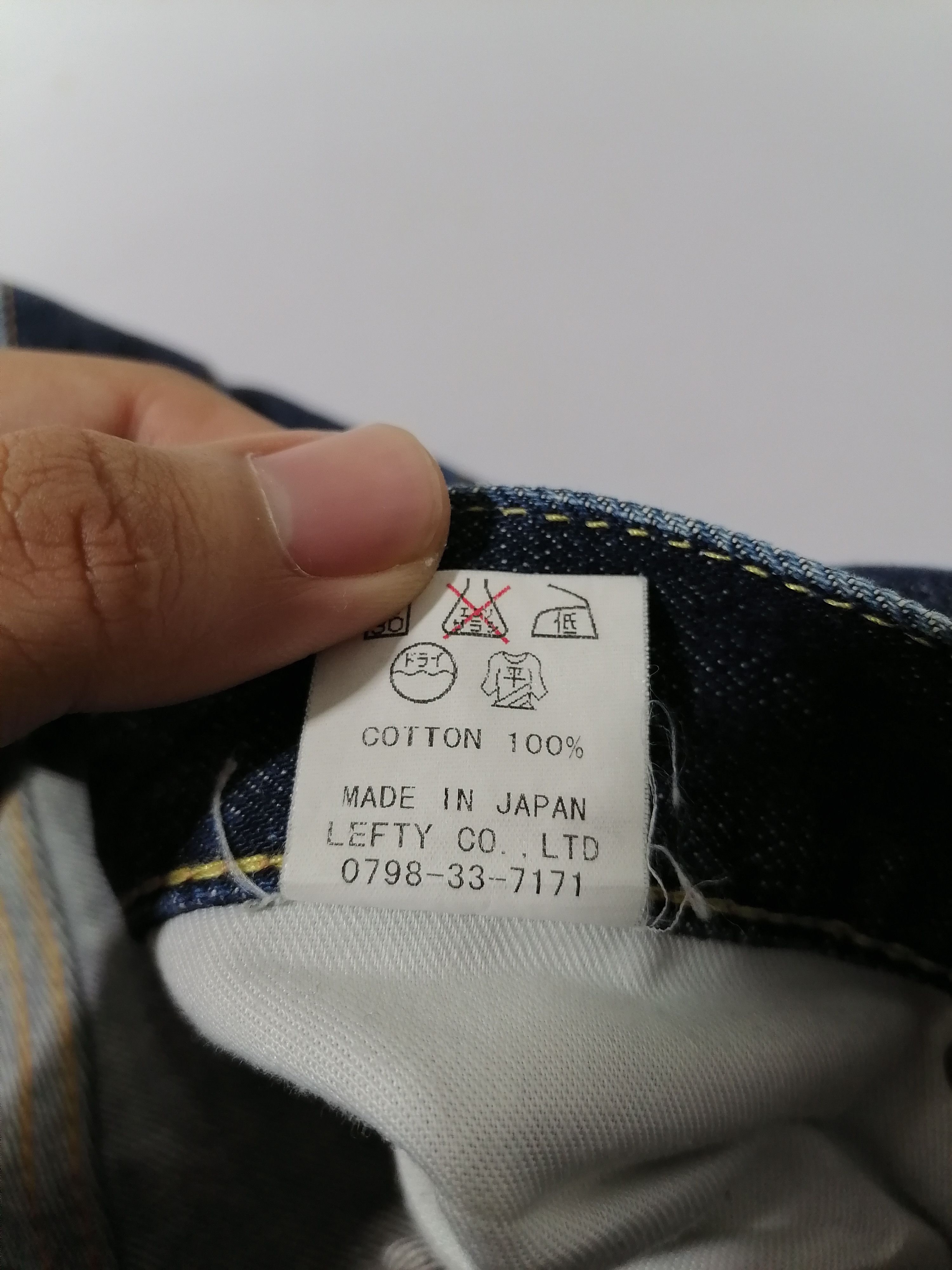 Designer × Japanese Brand Sept Selvedge Denim Jeans Size US 31 - 7 Thumbnail