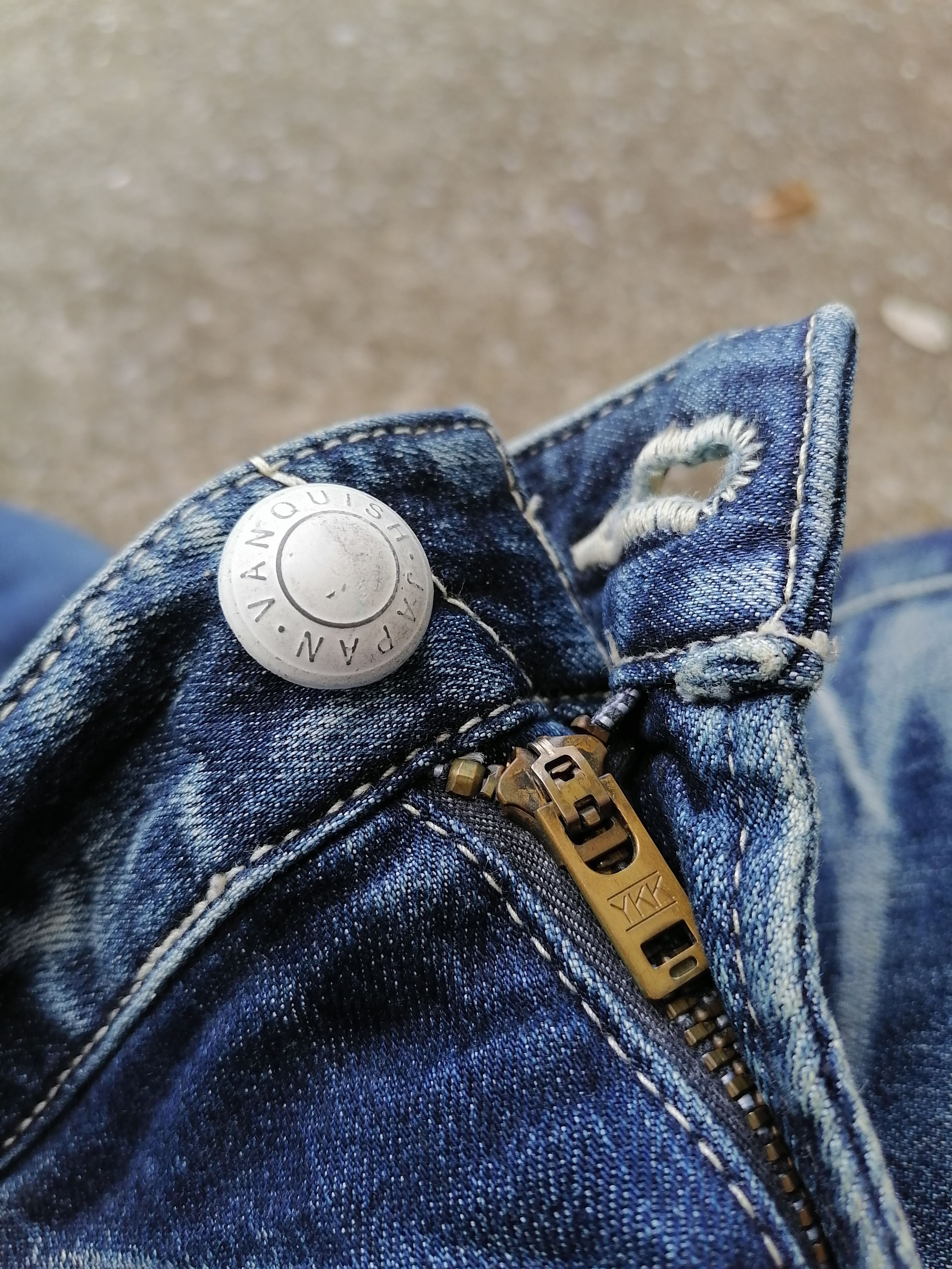 Japanese Brand × Vanquish Vanquish Nice Design Denim Jeans Size US 32 / EU 48 - 3 Thumbnail