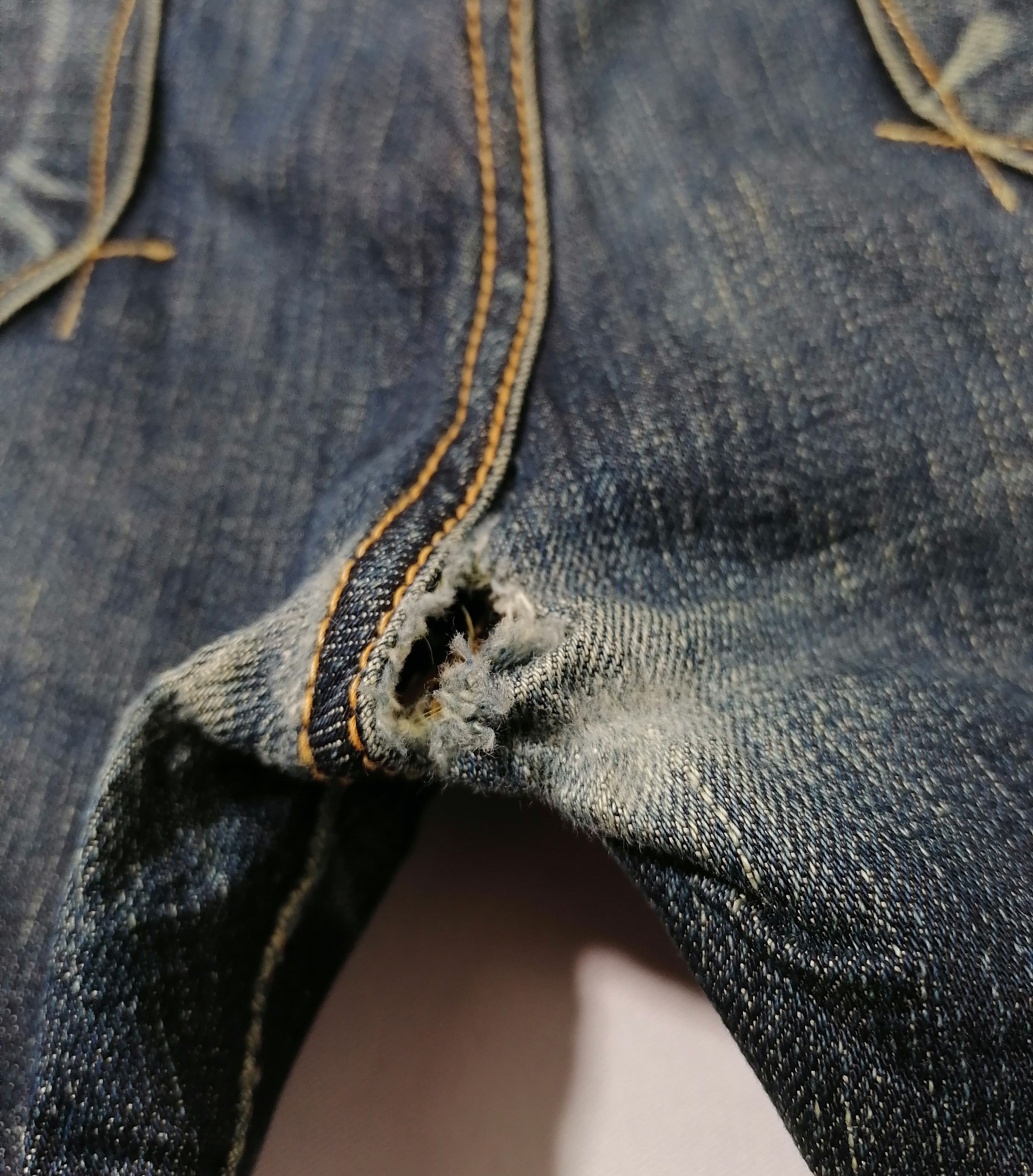 Japanese Brand × KURO Kuro Diamante Selvedge Denim Jeans Size US 35 - 5 Thumbnail