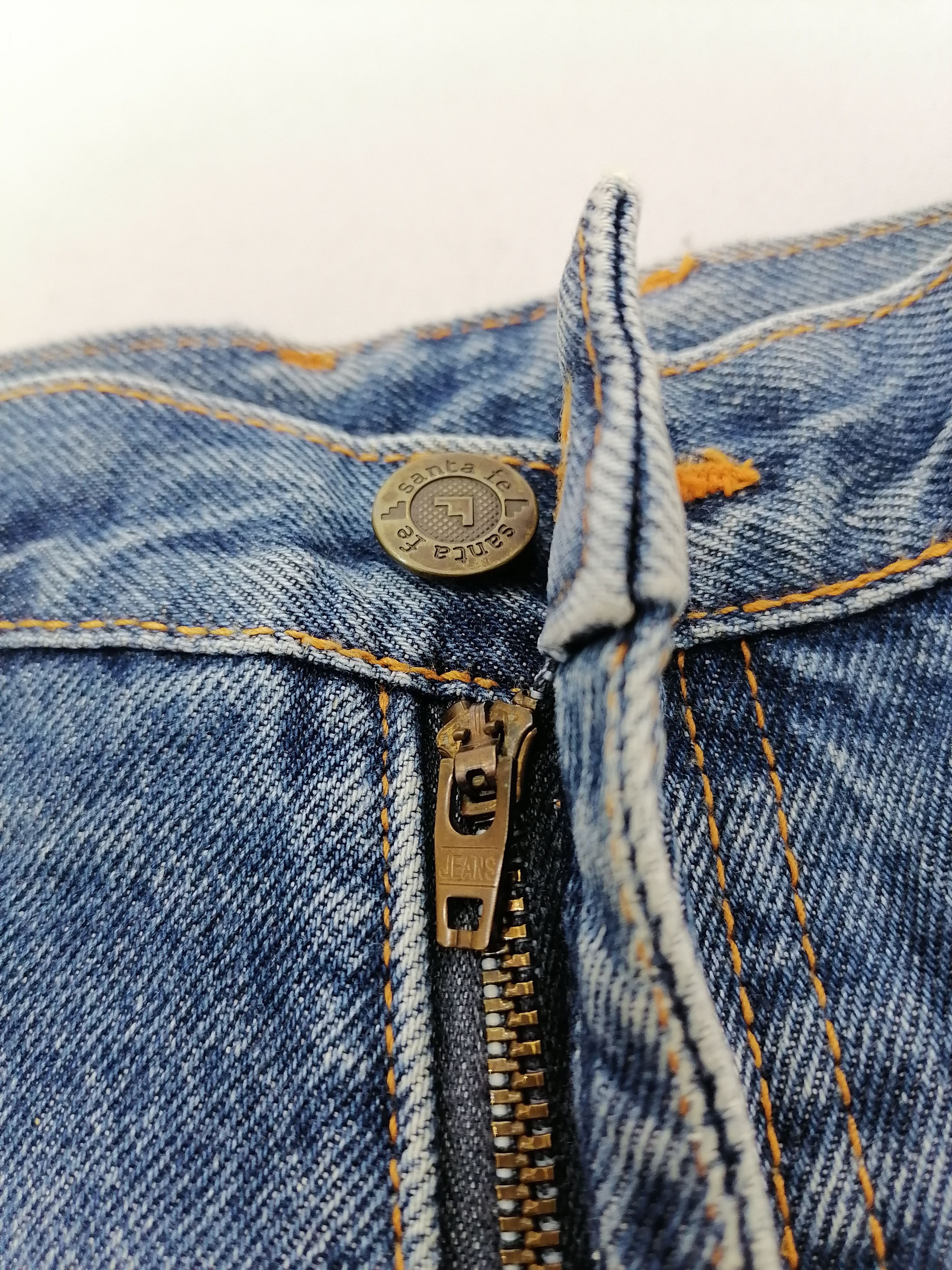 Japanese Brand Santafe Denim Jeans Size US 33 - 4 Thumbnail