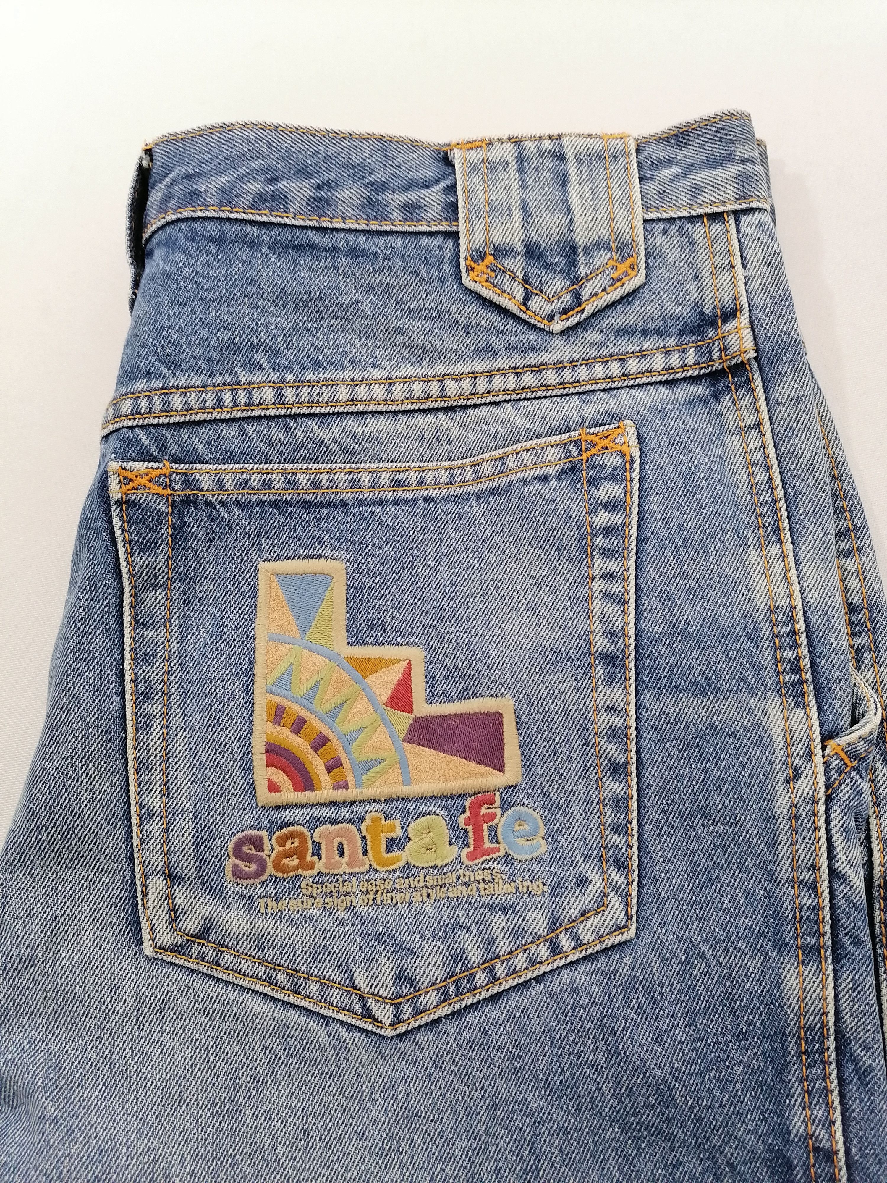 Japanese Brand Santafe Denim Jeans Size US 33 - 9 Thumbnail