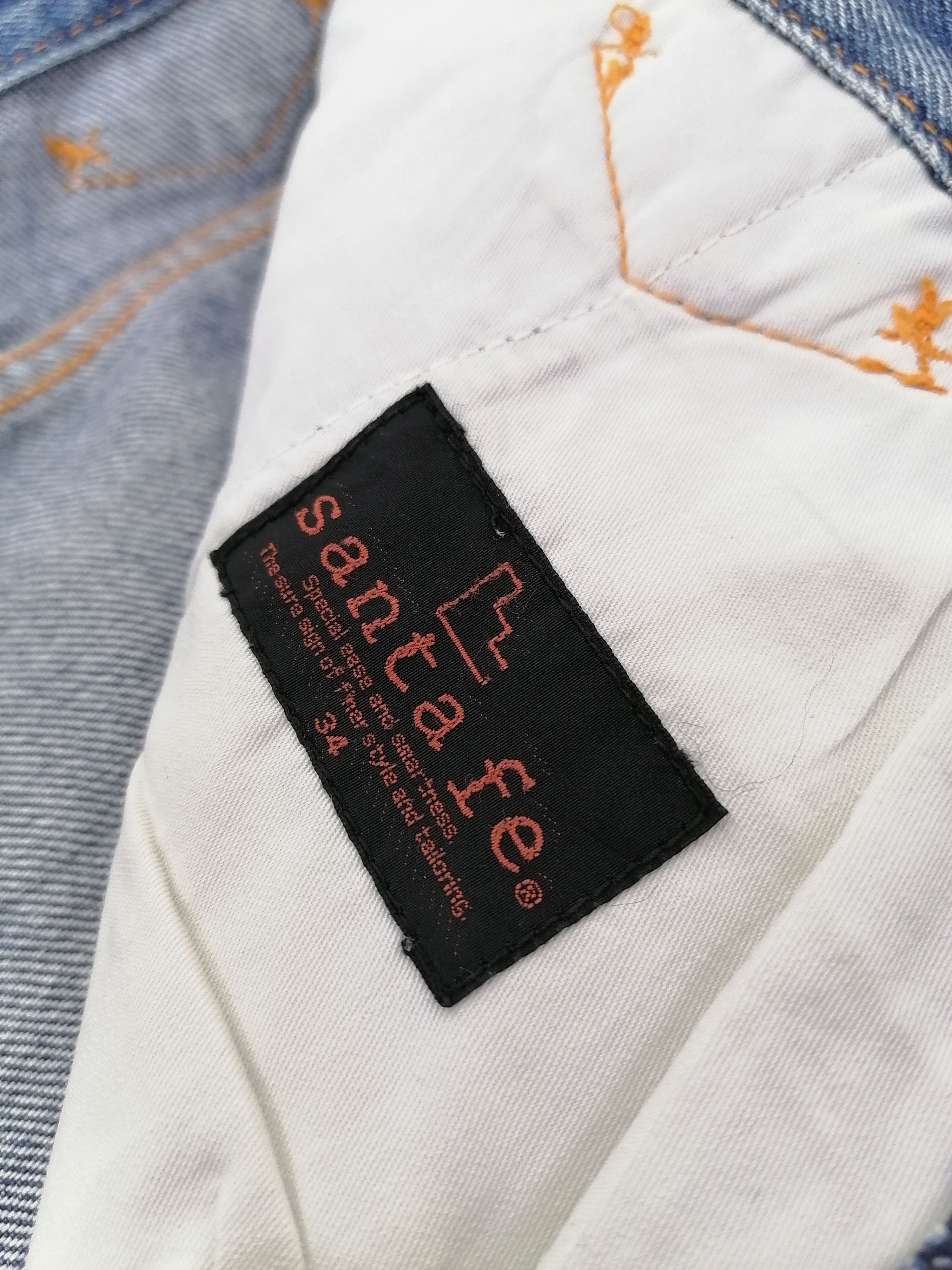 Japanese Brand Santafe Denim Jeans Size US 33 - 8 Thumbnail
