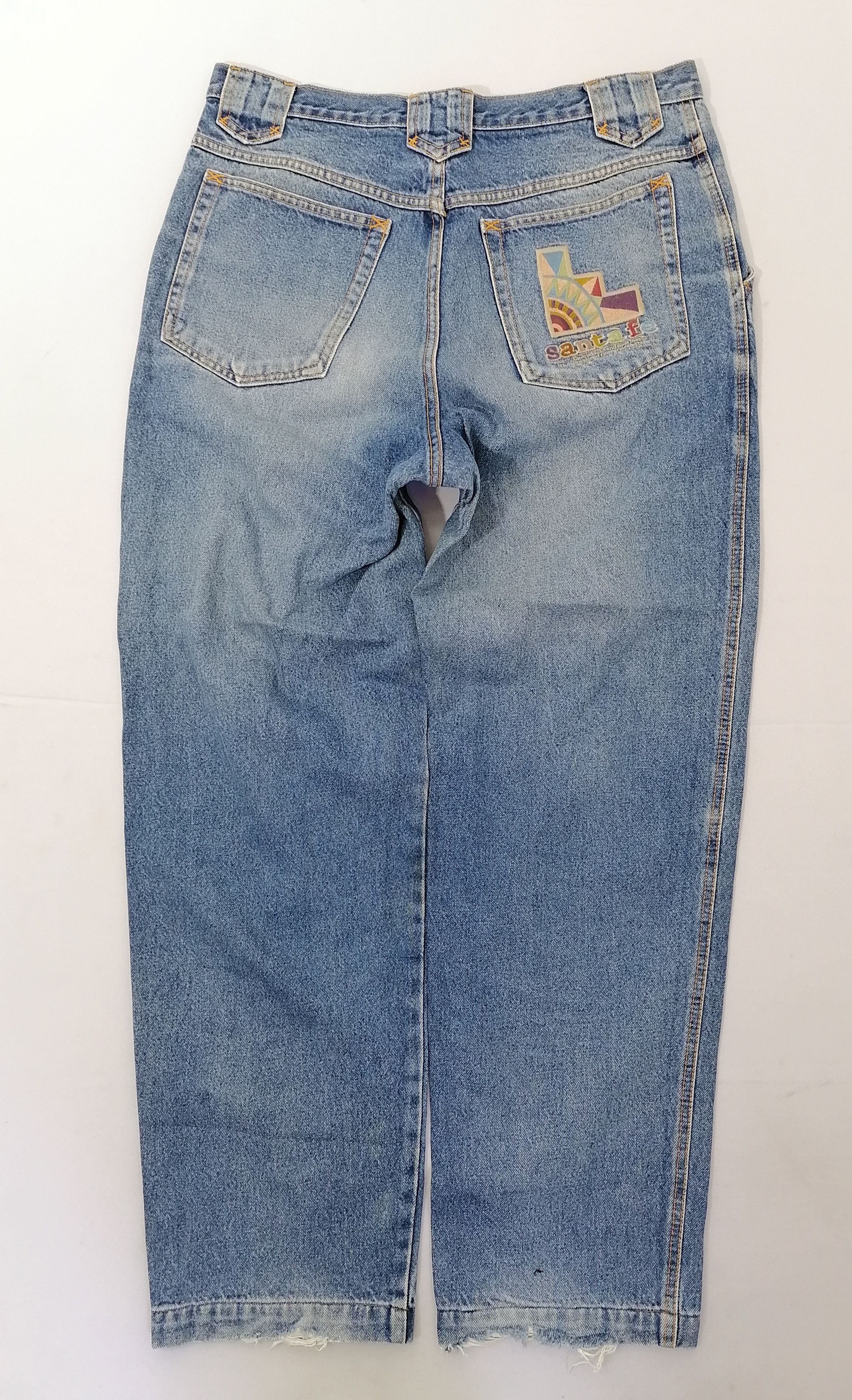 Japanese Brand Santafe Denim Jeans Size US 33 - 2 Thumbnail