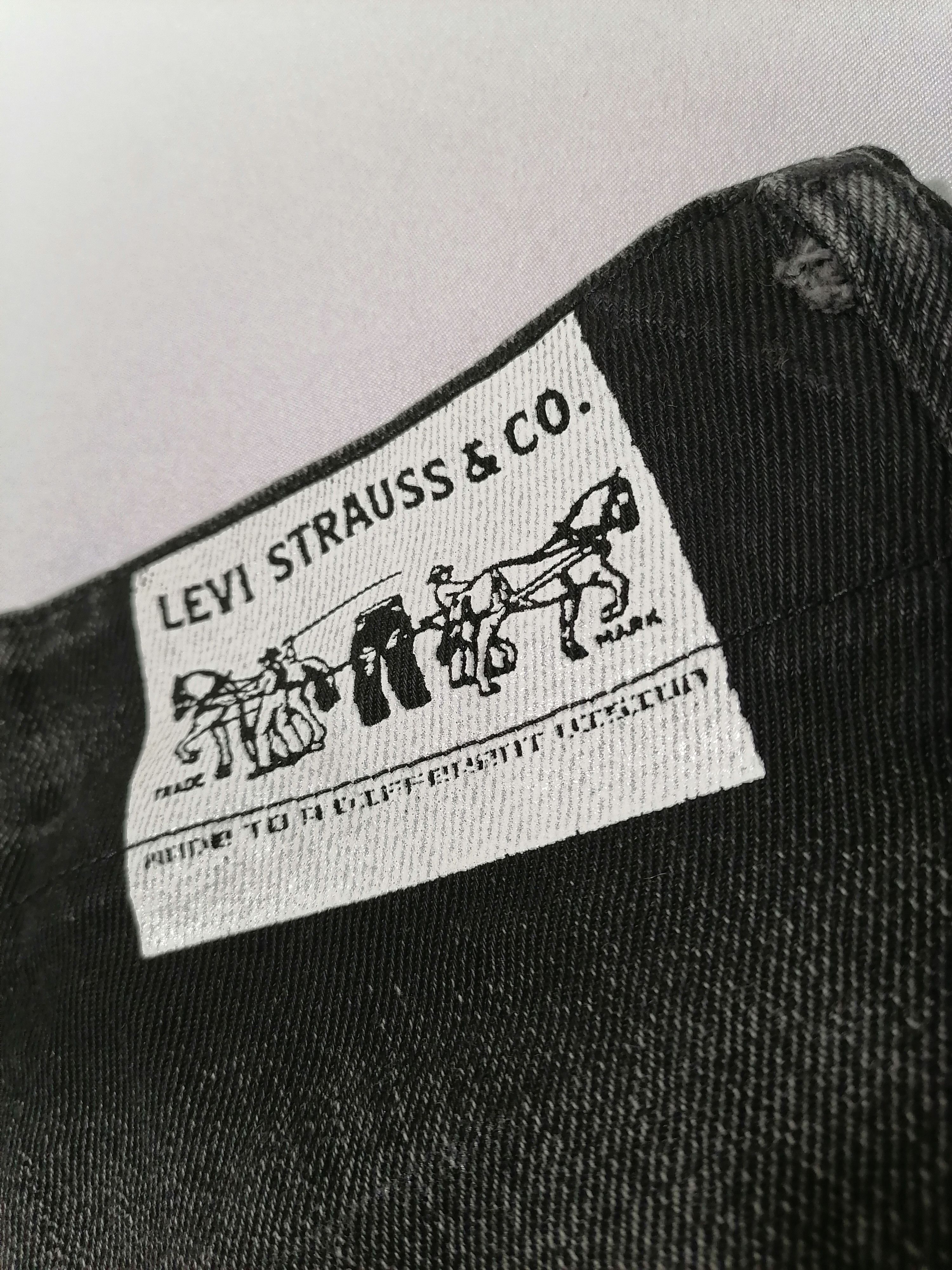 Japanese Brand × Levi's 7701-21 Levi's Strauss Black Denim Jeans Size US 33 - 5 Thumbnail